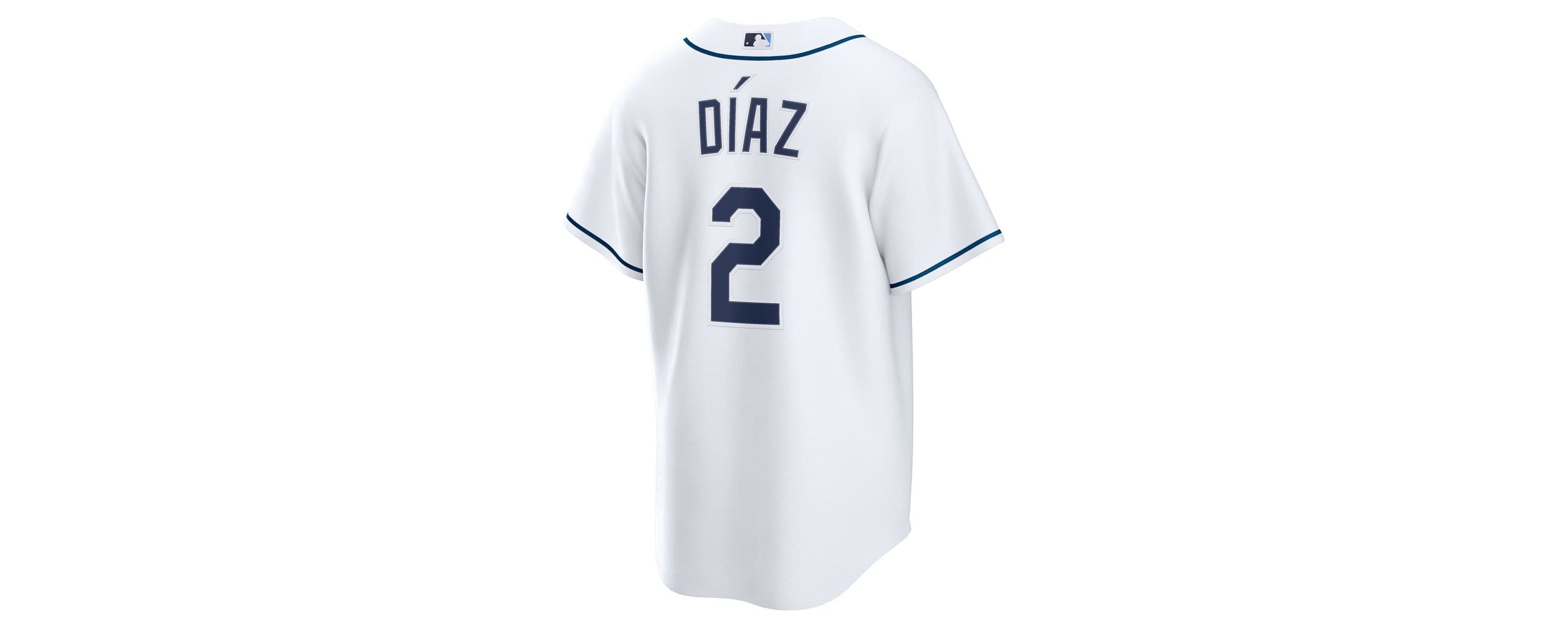 MLB Nike Yandy Díaz Tampa Bay Rays Home Replica Jersey