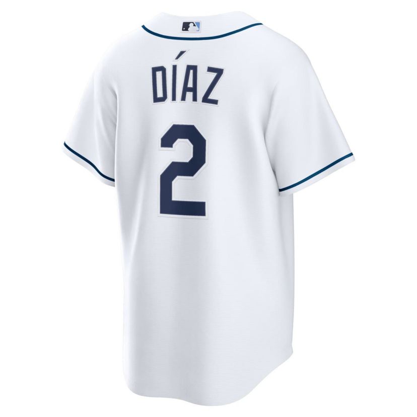 MLB Nike Yandy Díaz Tampa Bay Rays Home Replica Jersey