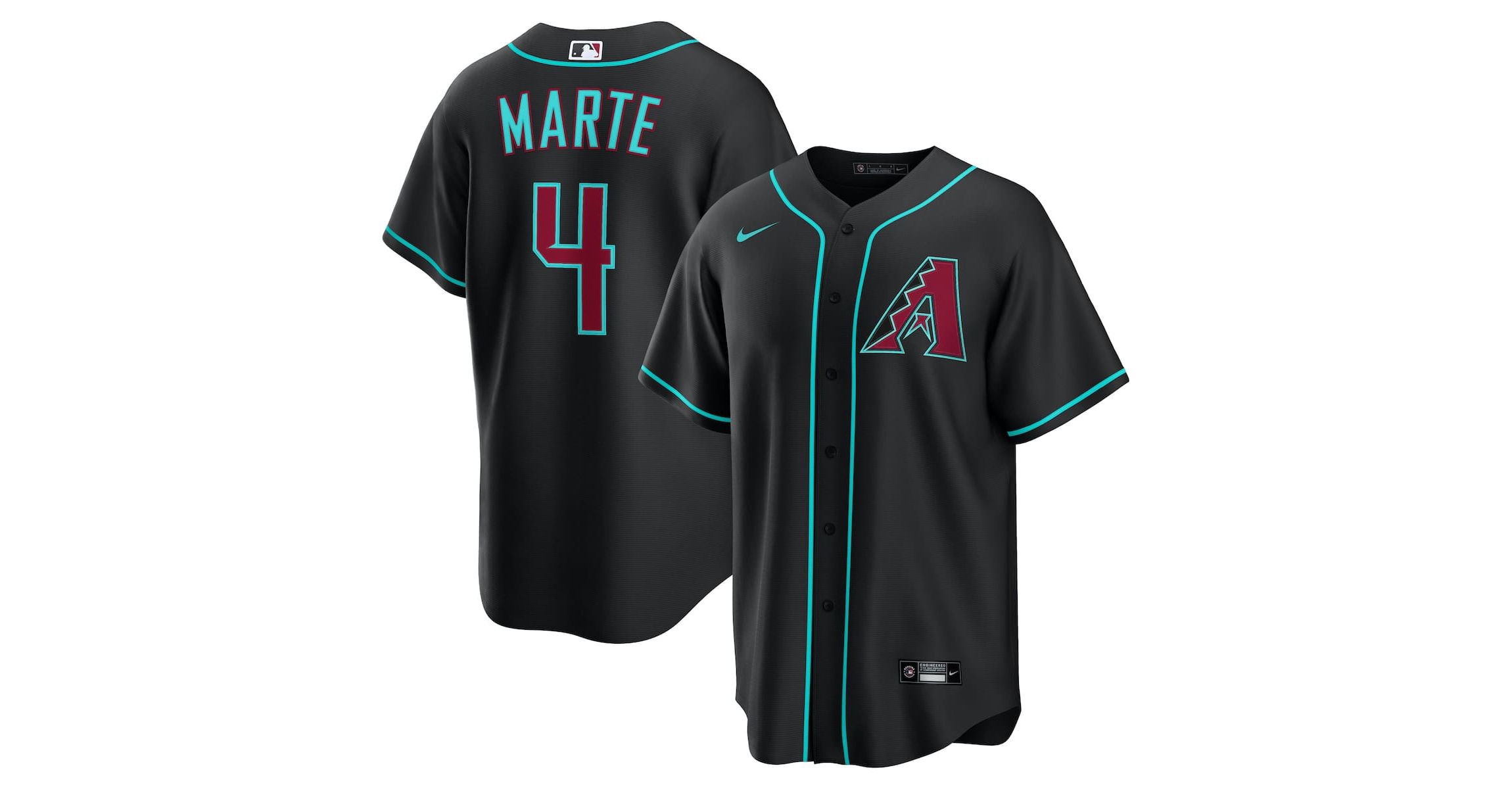 MLB Nike Ketel Marte Arizona Diamondbacks Alternate Replica Jersey