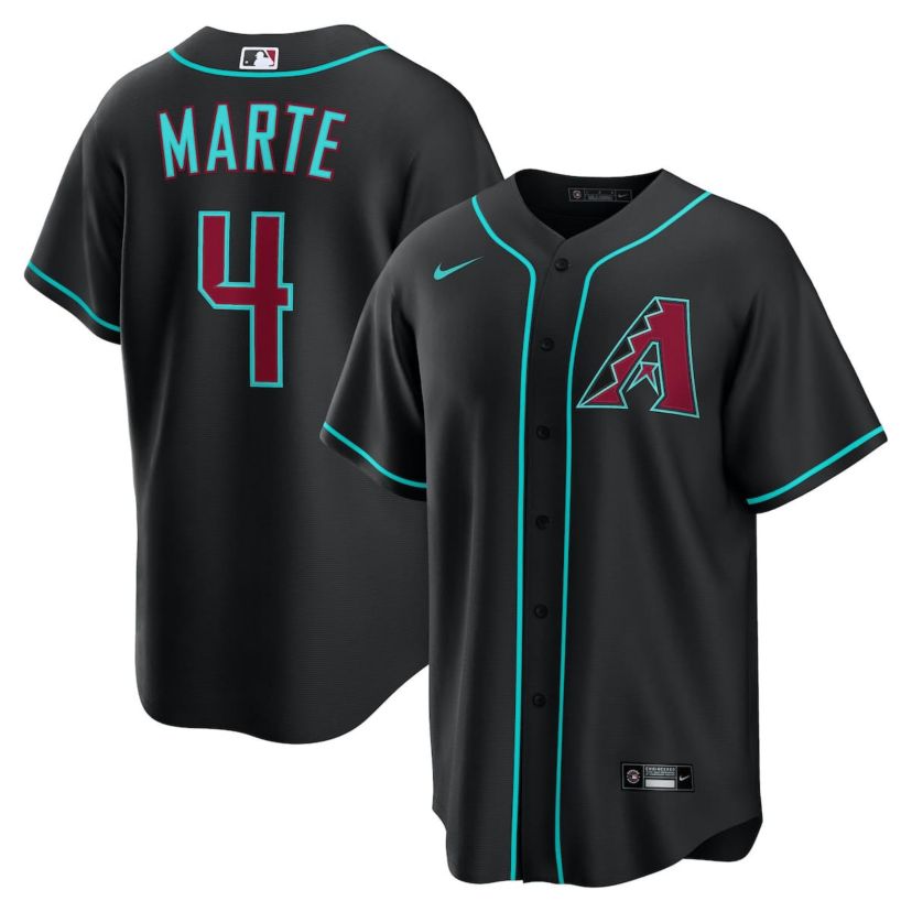 MLB Nike Ketel Marte Arizona Diamondbacks Alternate Replica Jersey