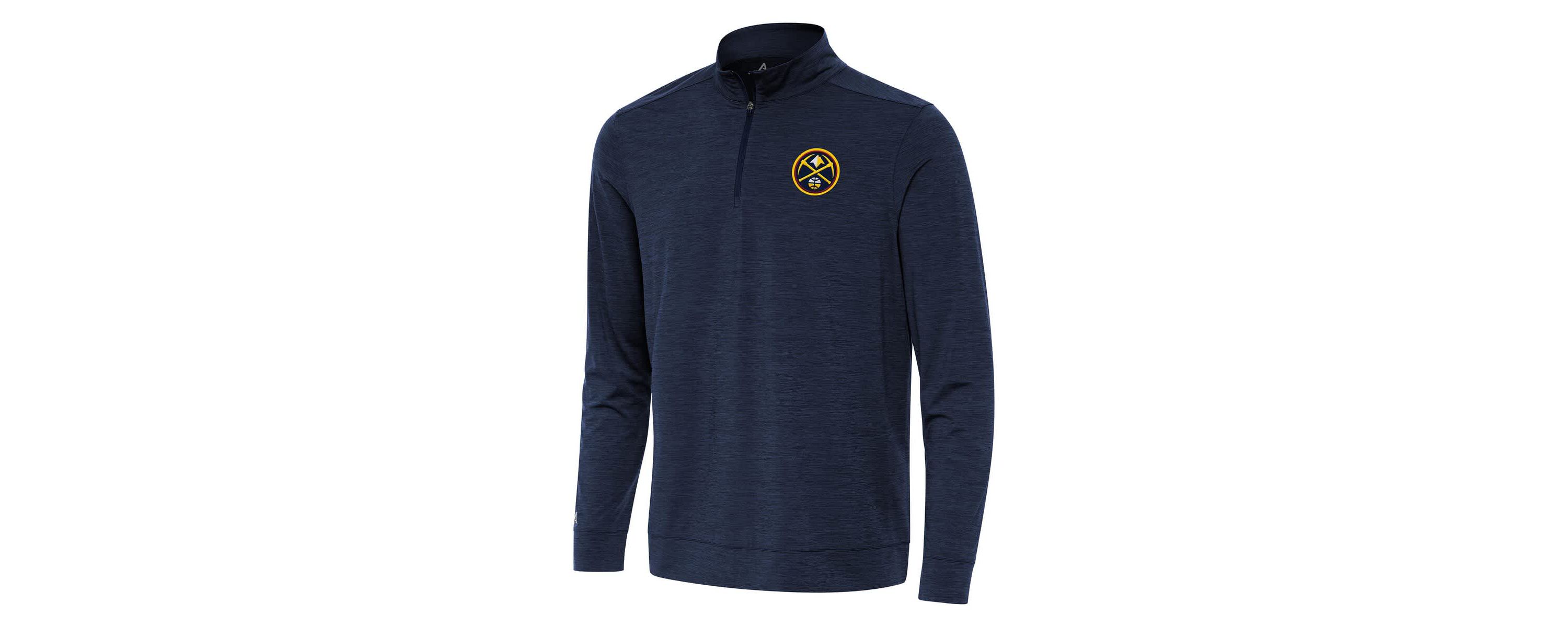 NBA Denver Nuggets Bright Quarter-Zip Top