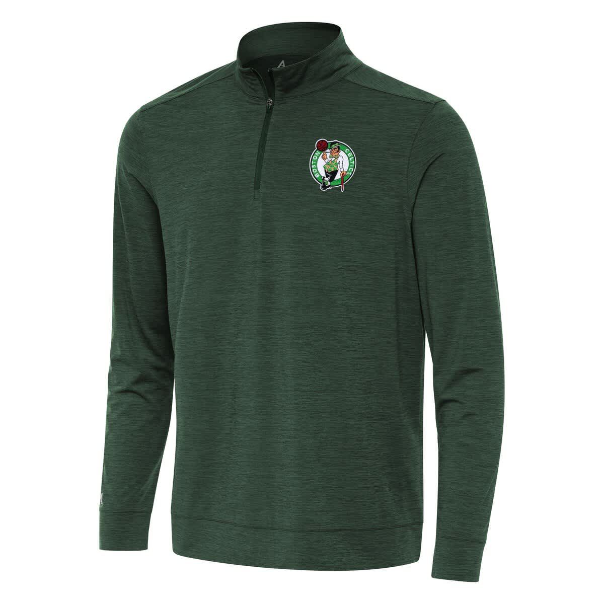 NBA Hunter Boston Celtics Bright Quarter-Zip Top