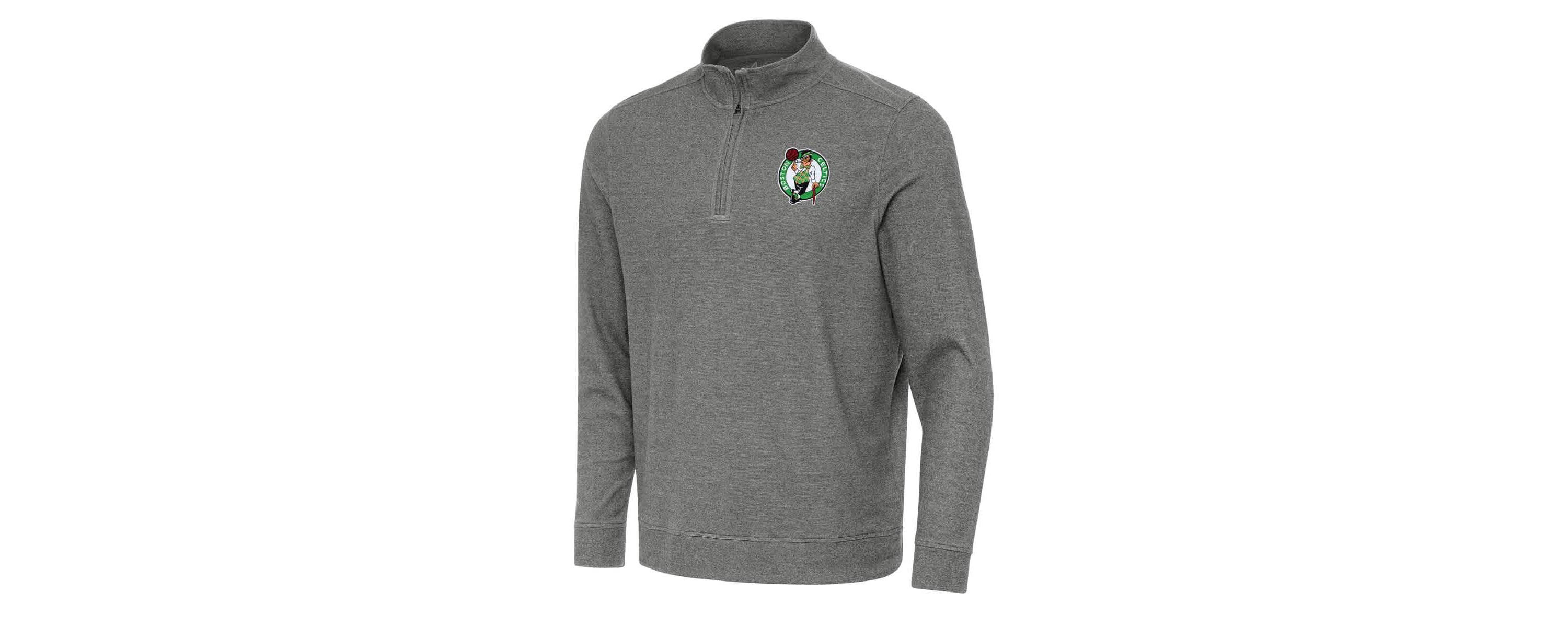NBA Boston Celtics Subtle Quarter-Zip Sweatshirt