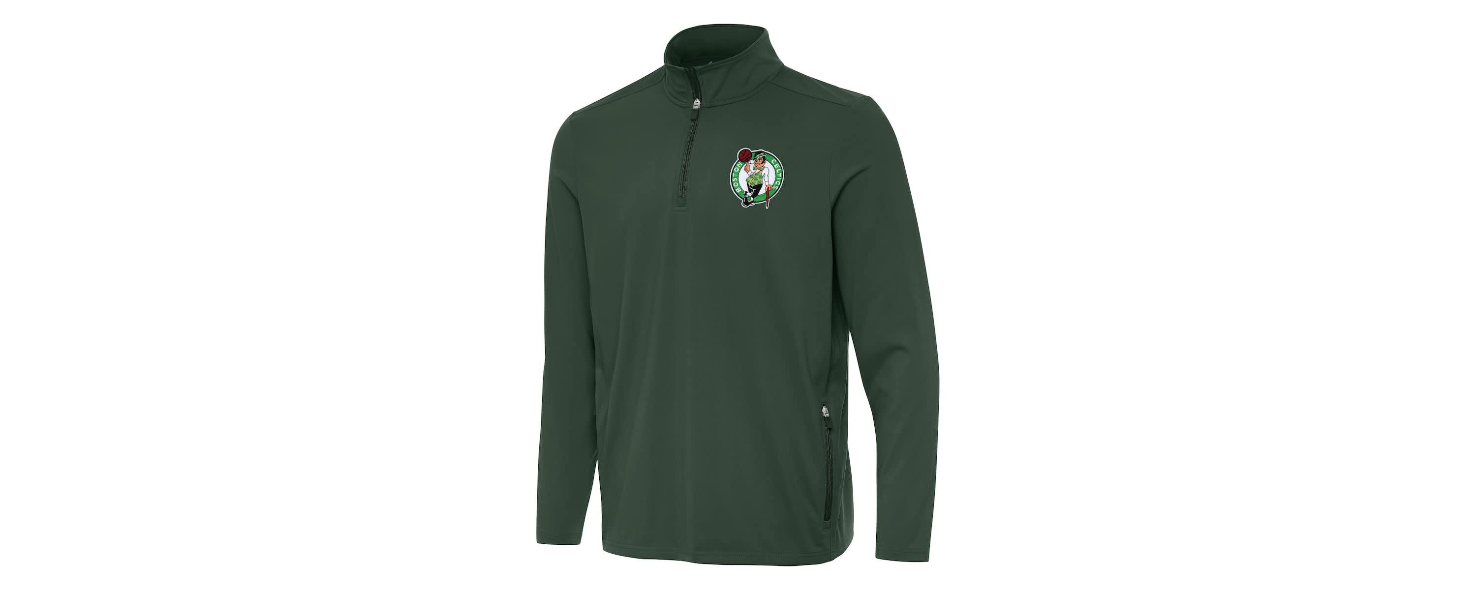 NBA Hunter Boston Celtics Perilous Quarter-Zip Sweatshirt