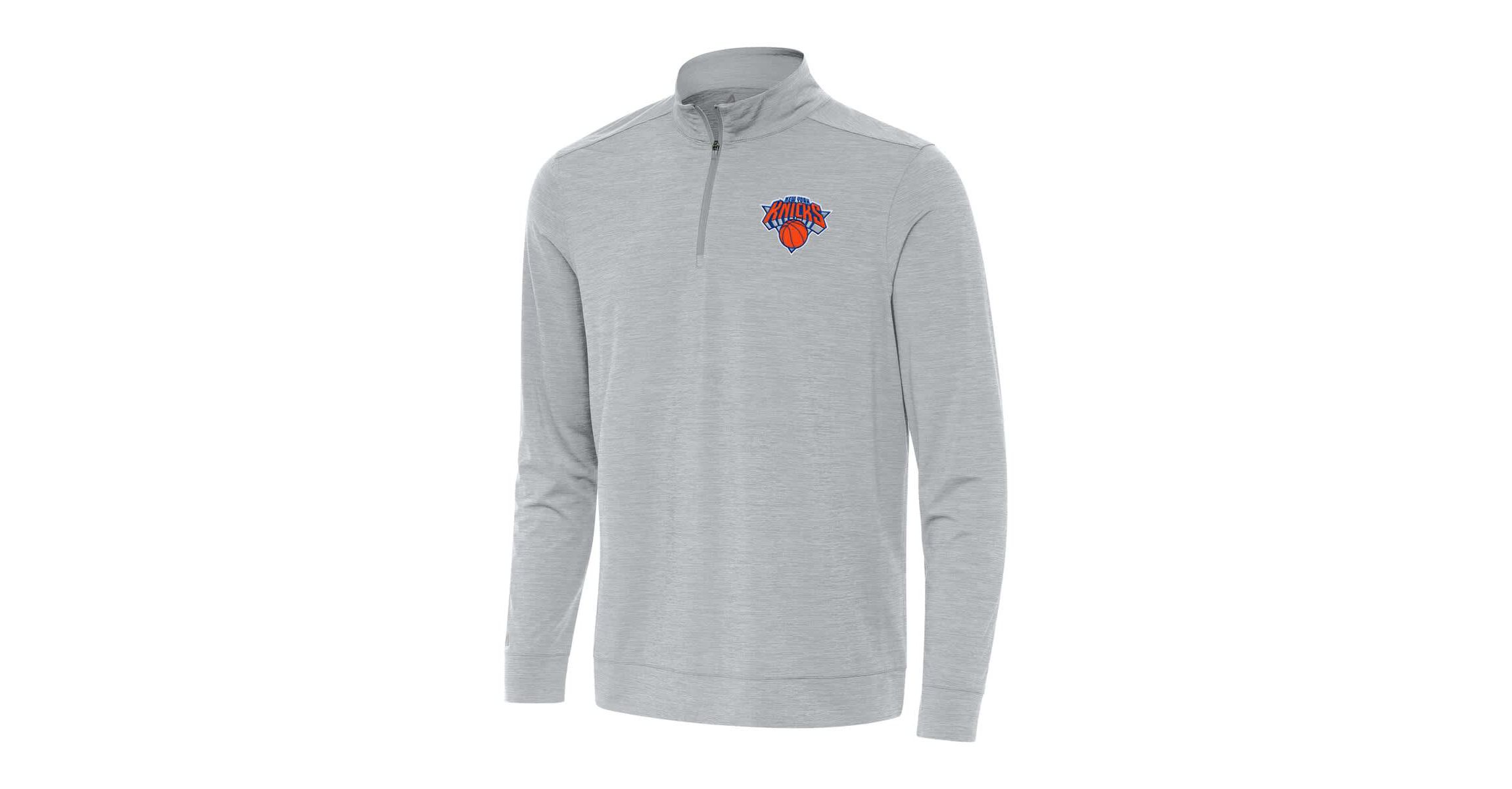 NBA New York Knicks Bright Quarter-Zip Top