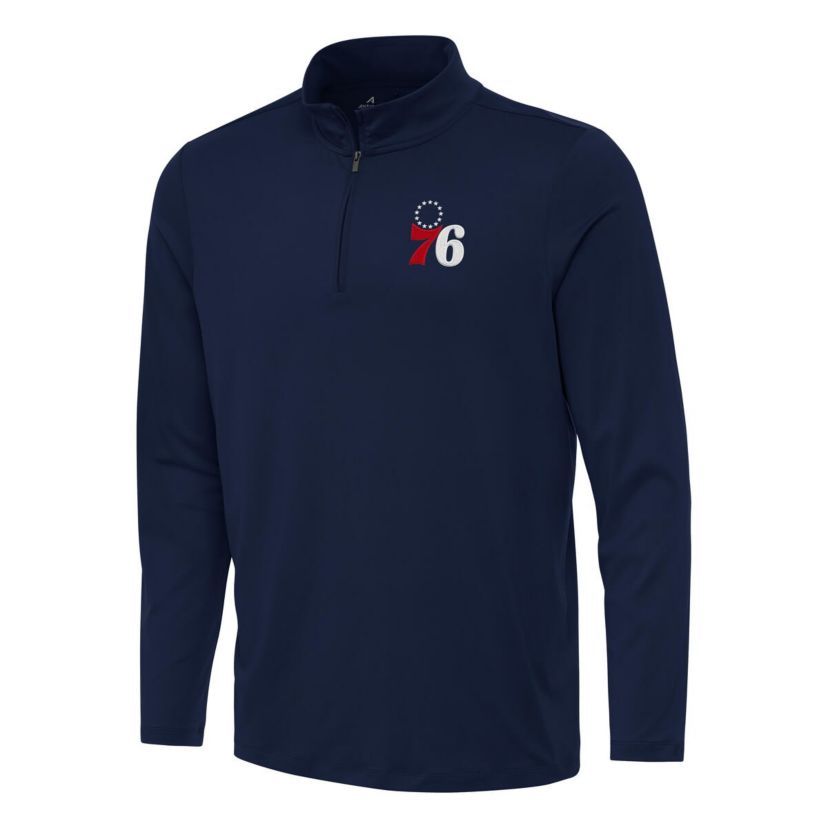 NBA Philadelphia 76ers Reprocess Quarter-Zip Top