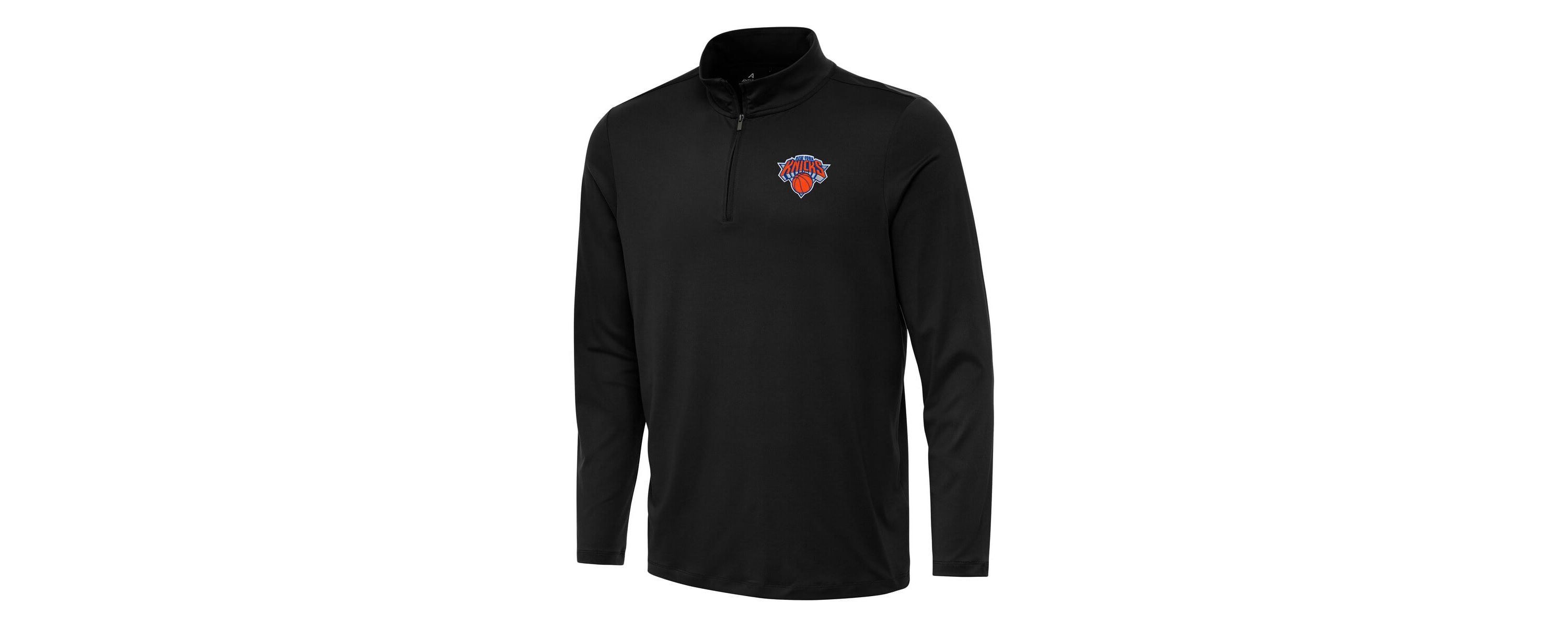 NBA New York Knicks Reprocess Quarter-Zip Top