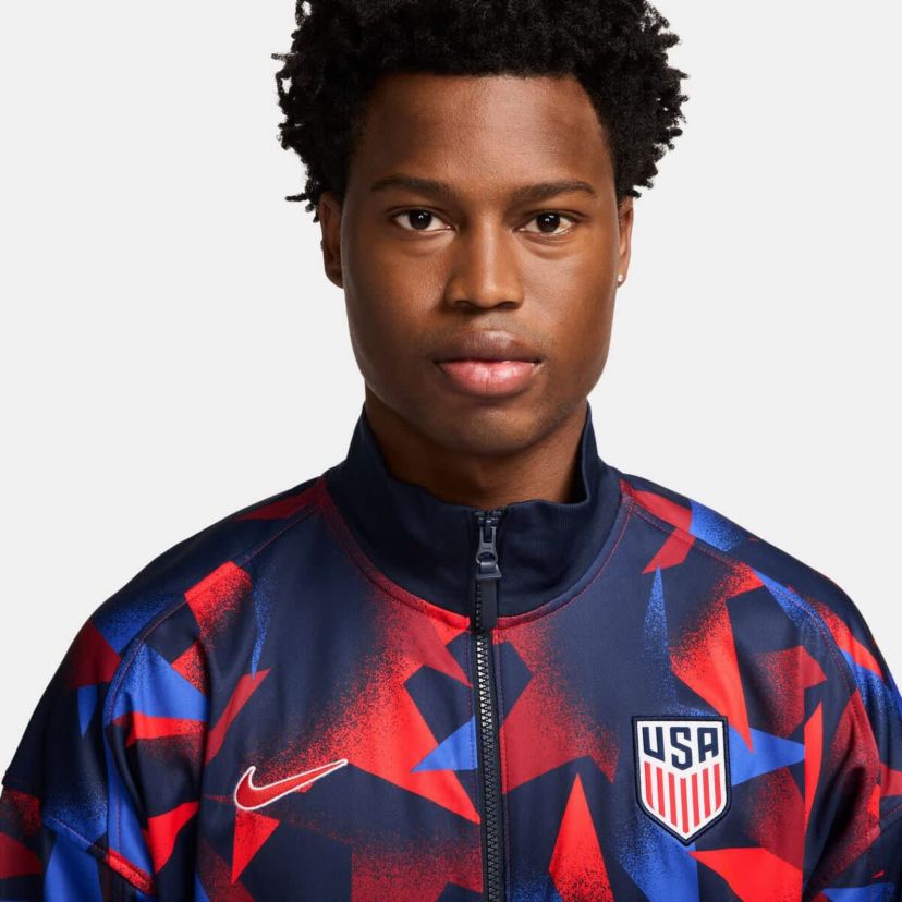 Soccer National Teams Nike USMNT 2025 Academy Pro Performance Anthem Full-Zip Jacket