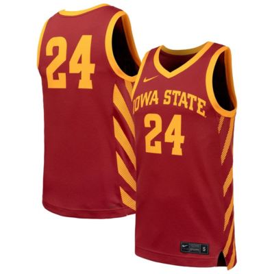 Men's NCAA Nike Iowa State Cyclones Replica Basketball Jersey