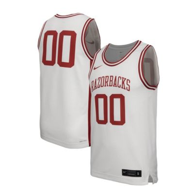 Men's NCAA Nike #1 Arkansas Razorbacks Replica Basketball Jersey