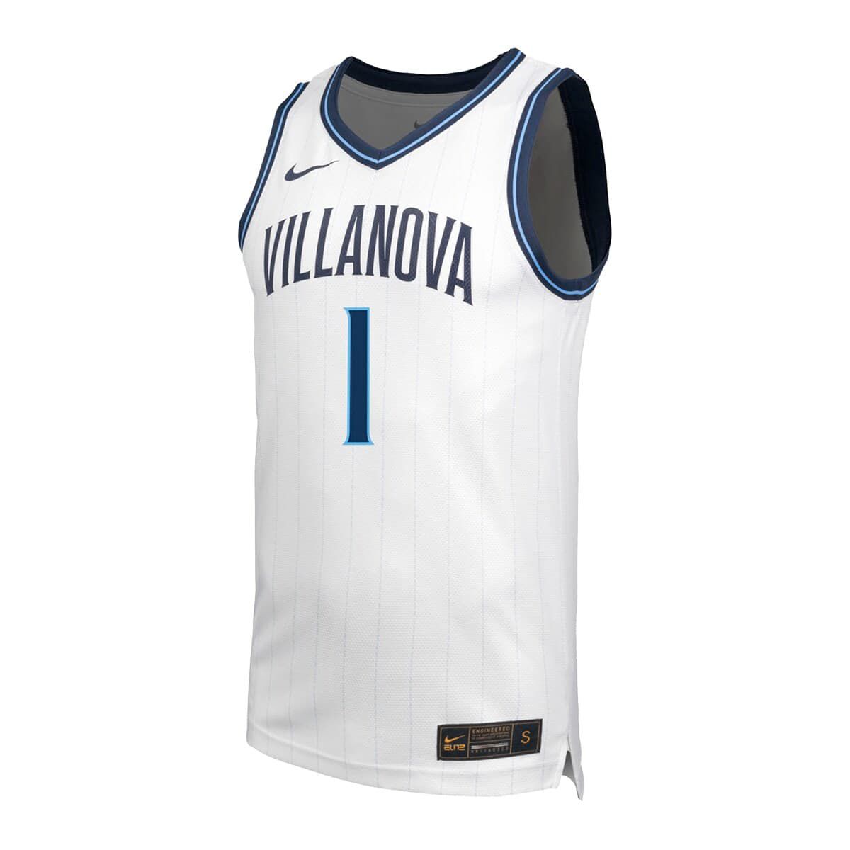NCAA Nike Villanova Wildcats #1 Retro Replica Basketball Jersey
