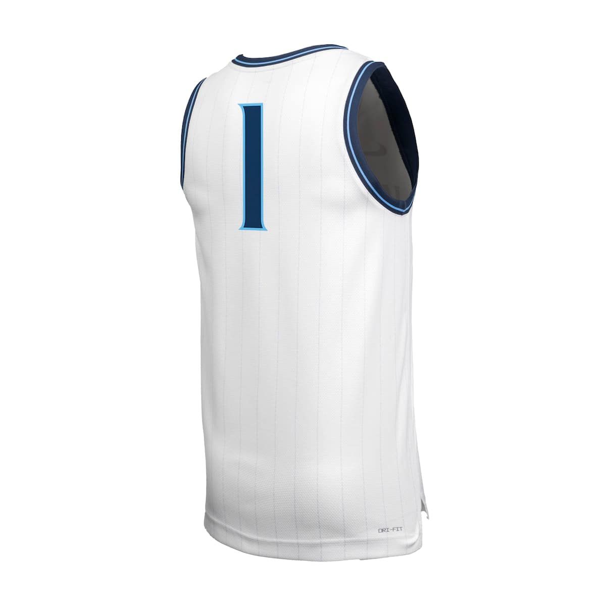 NCAA Nike Villanova Wildcats #1 Retro Replica Basketball Jersey
