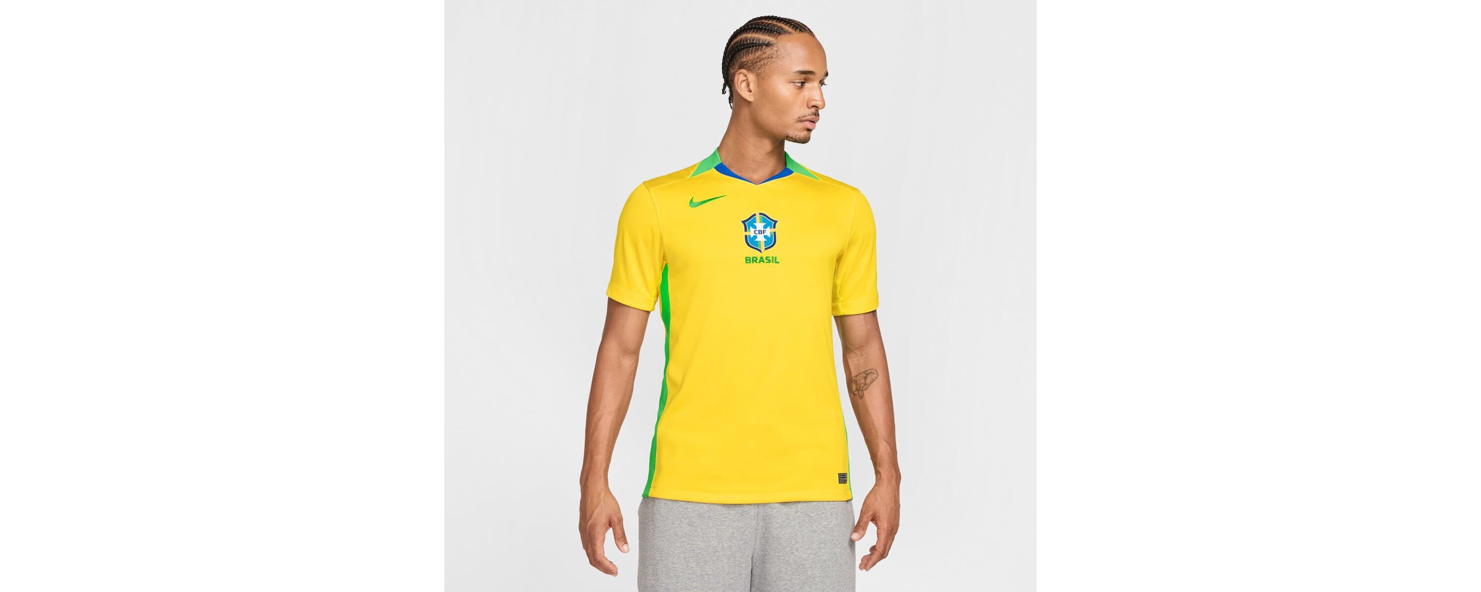 Soccer National Teams Nike Brazil National Team 2025/26 Home Replica Jersey