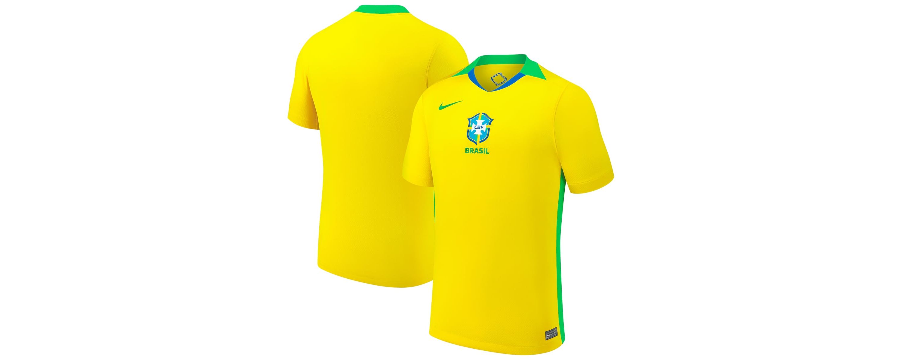 Soccer National Teams Nike Brazil National Team 2025/26 Home Replica Jersey