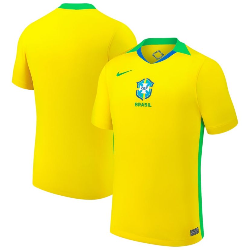 Soccer National Teams Nike Brazil National Team 2025/26 Home Replica Jersey