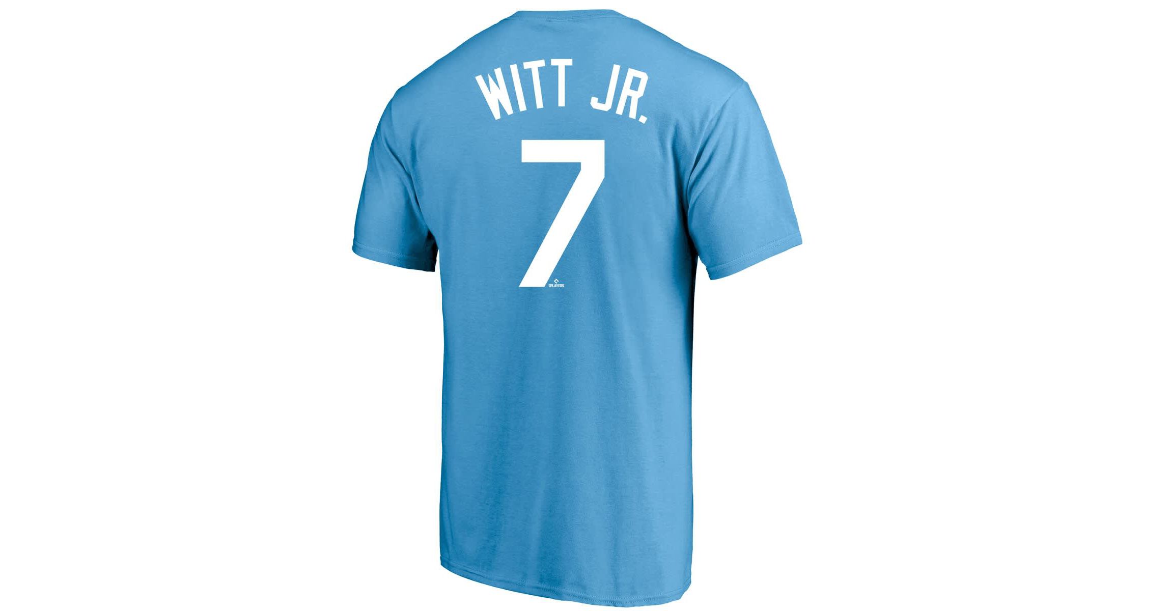 MLB Fanatics Bobby Witt Jr. Kansas City Royals Big & Tall Name & Number T-Shirt