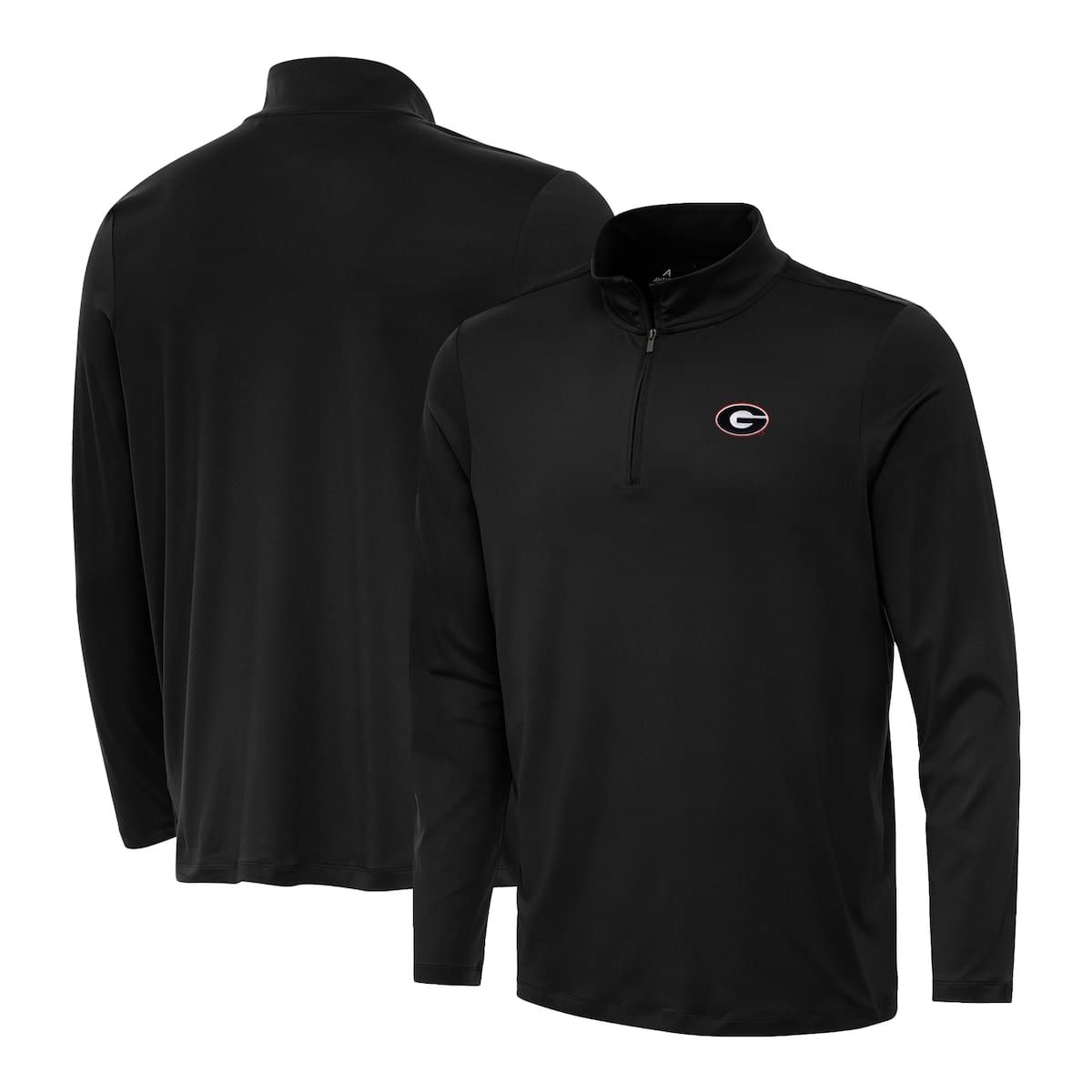 NCAA Georgia Bulldogs Reprocess Quarter-Zip Top