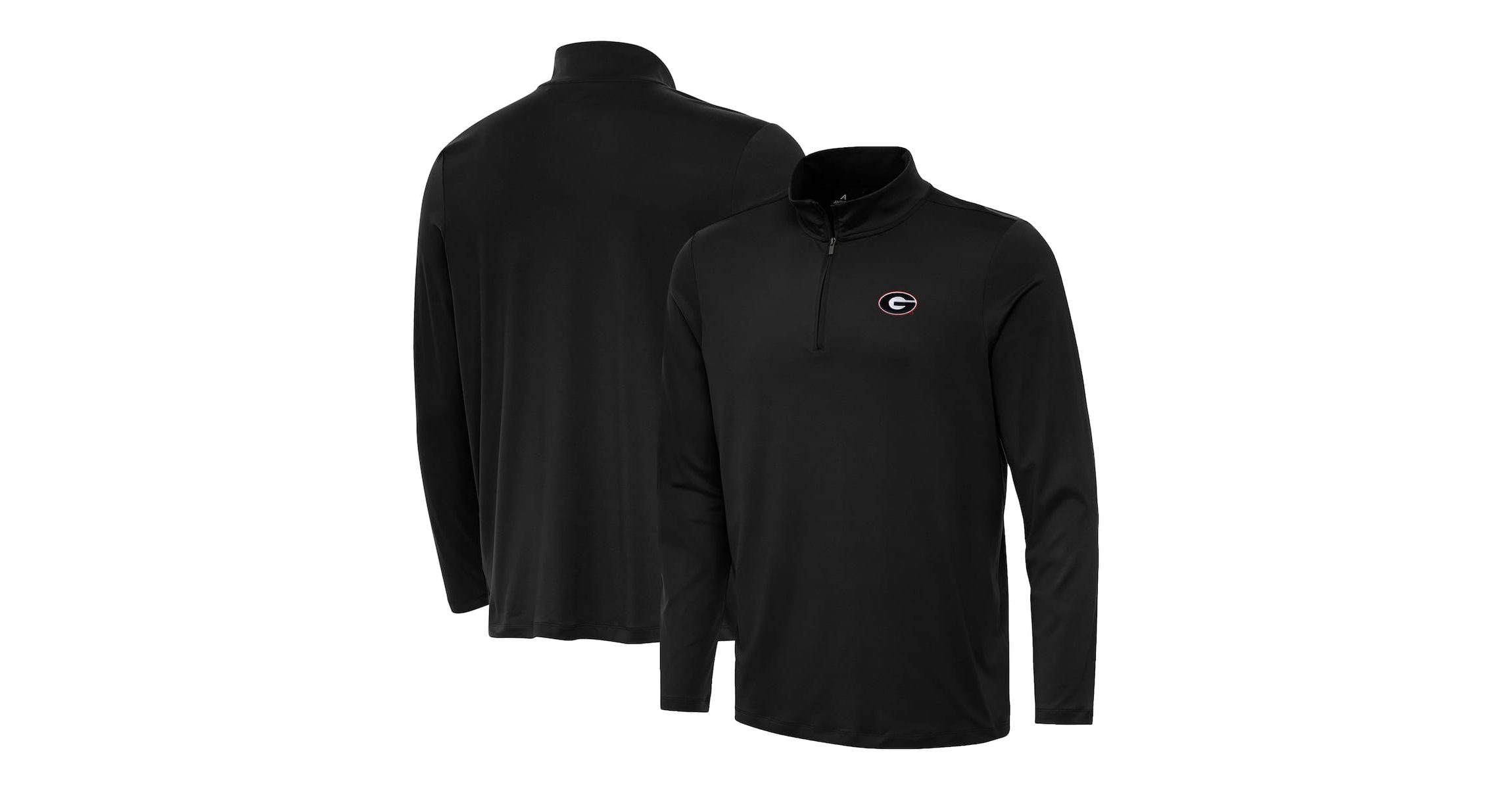 NCAA Georgia Bulldogs Reprocess Quarter-Zip Top
