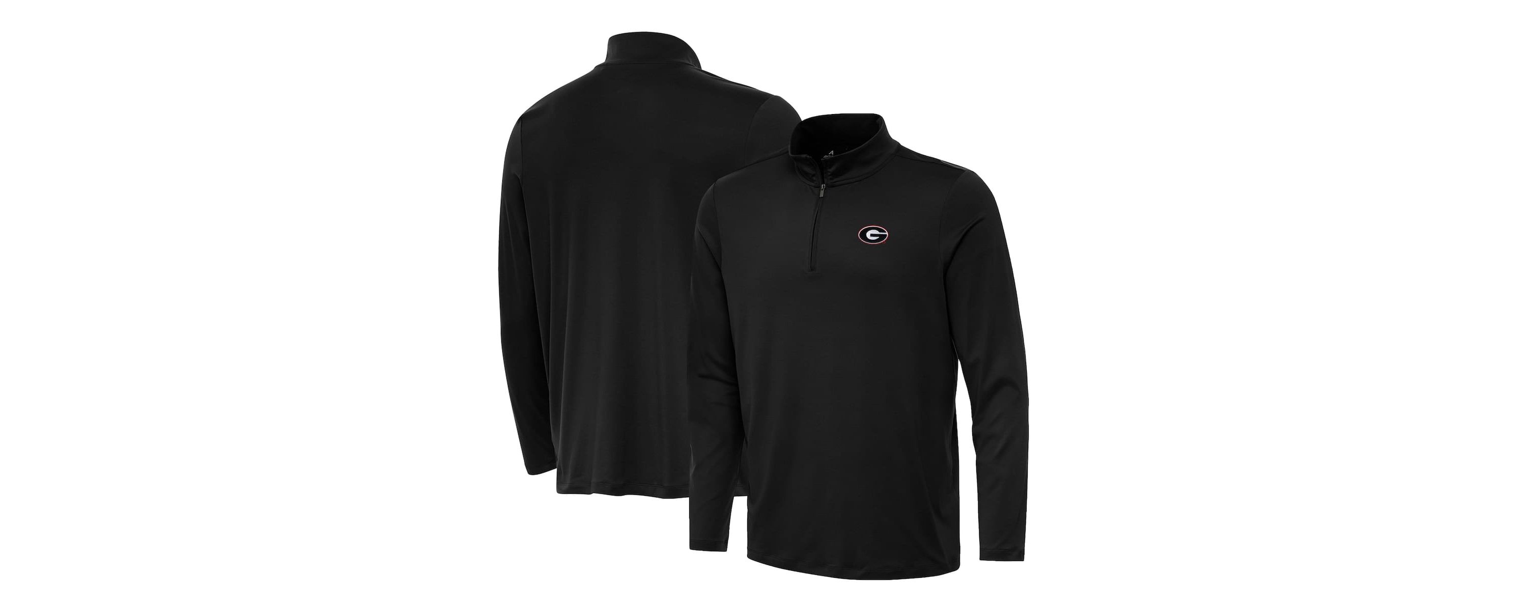 NCAA Georgia Bulldogs Reprocess Quarter-Zip Top