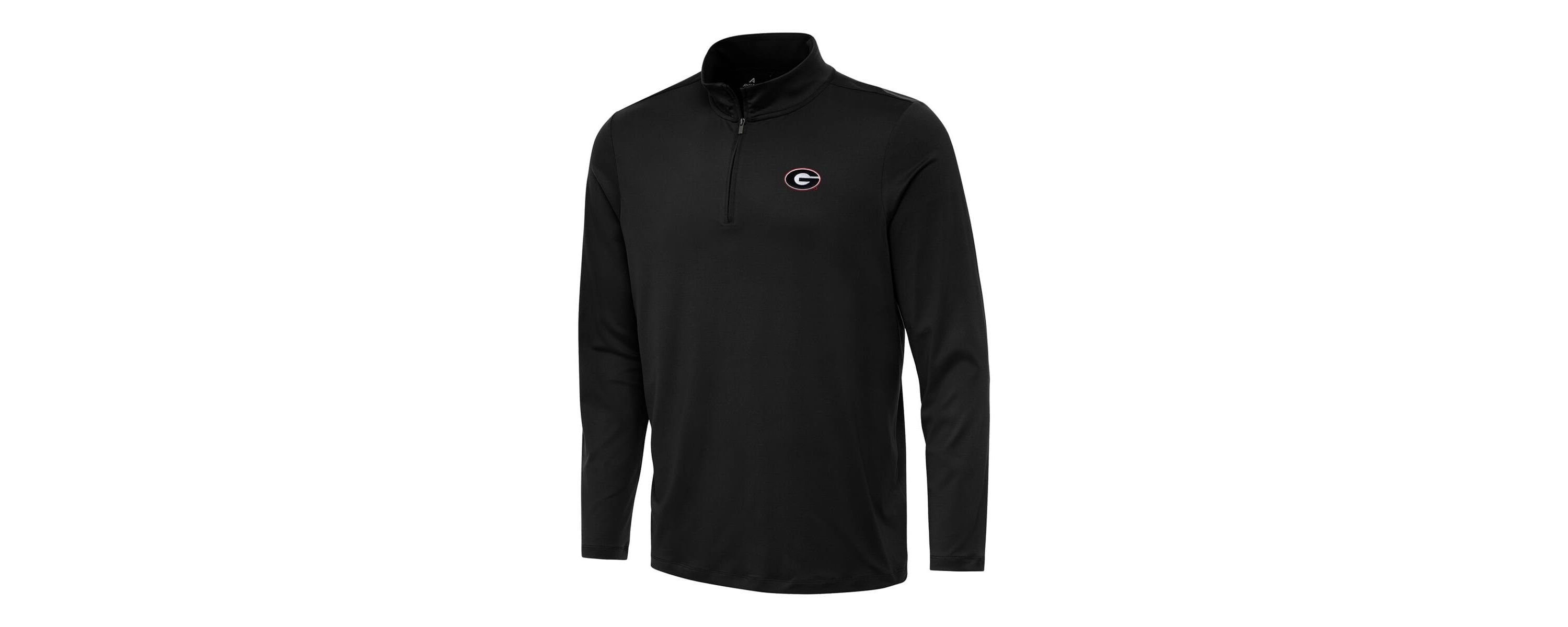 NCAA Georgia Bulldogs Reprocess Quarter-Zip Top