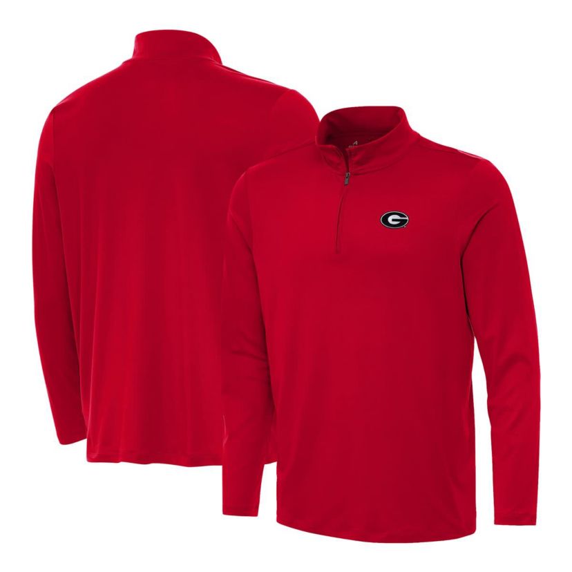 NCAA Georgia Bulldogs Reprocess Quarter-Zip Top