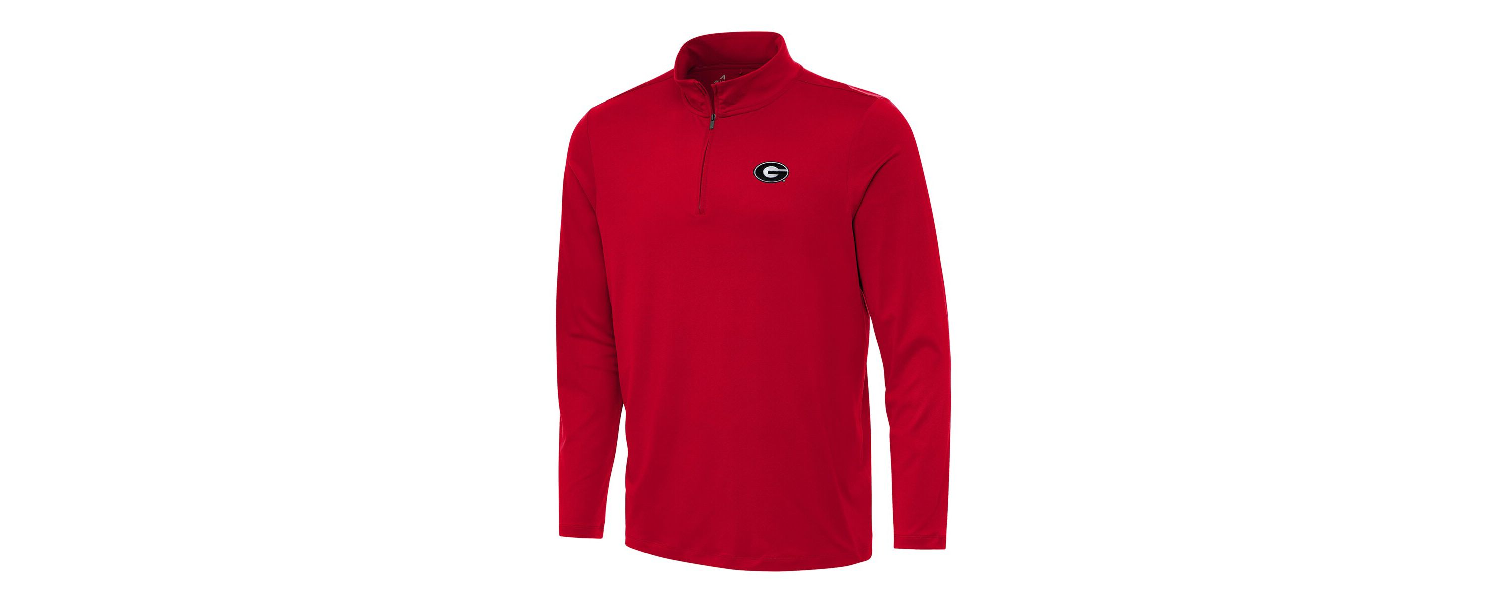 NCAA Georgia Bulldogs Reprocess Quarter-Zip Top