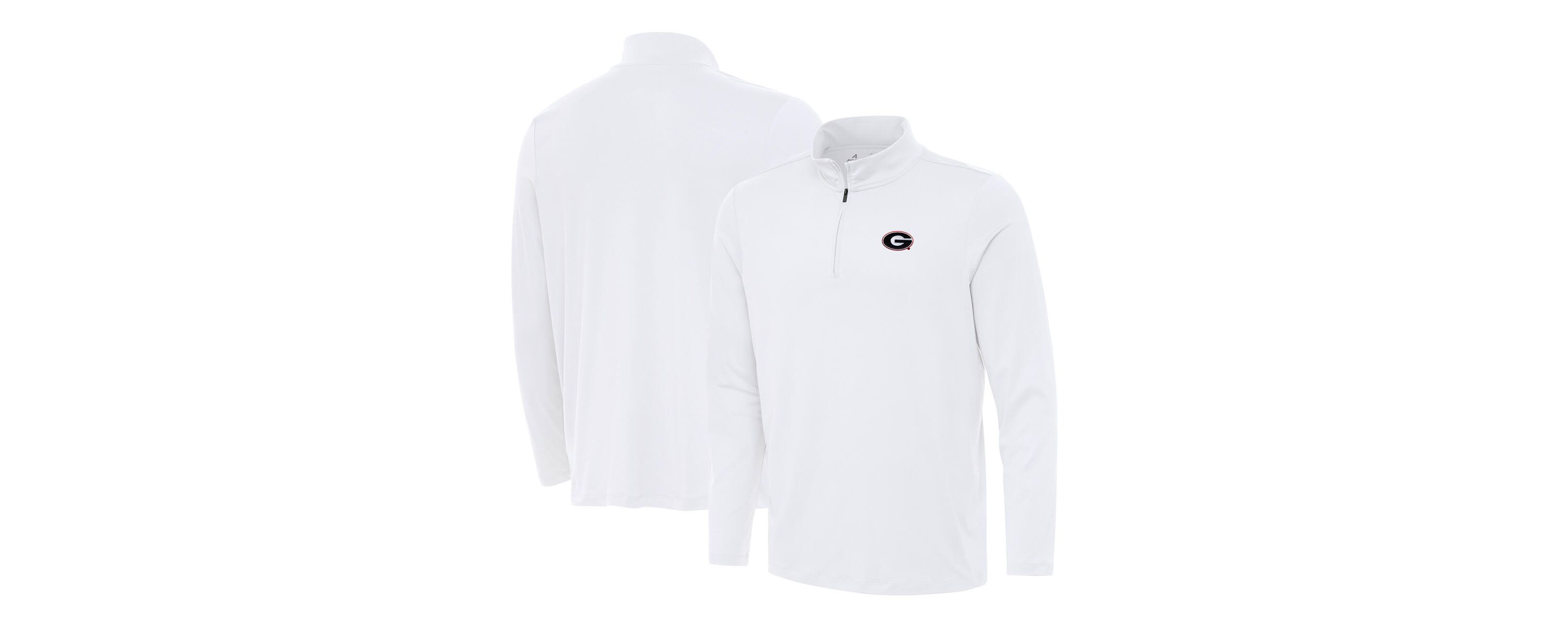 NCAA Georgia Bulldogs Reprocess Quarter-Zip Top