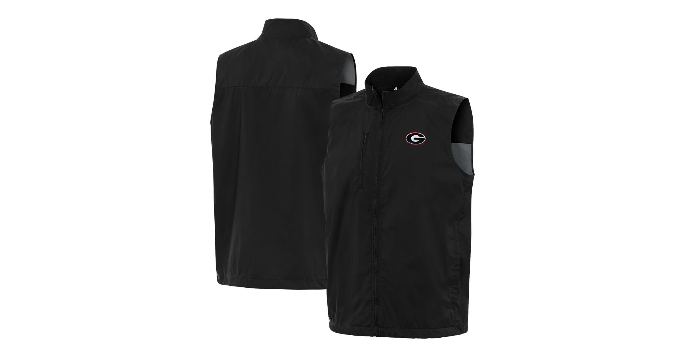 NCAA Georgia Bulldogs Brisk Full-Zip Vest