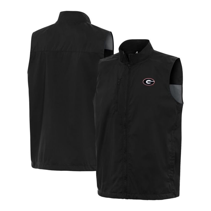 NCAA Georgia Bulldogs Brisk Full-Zip Vest
