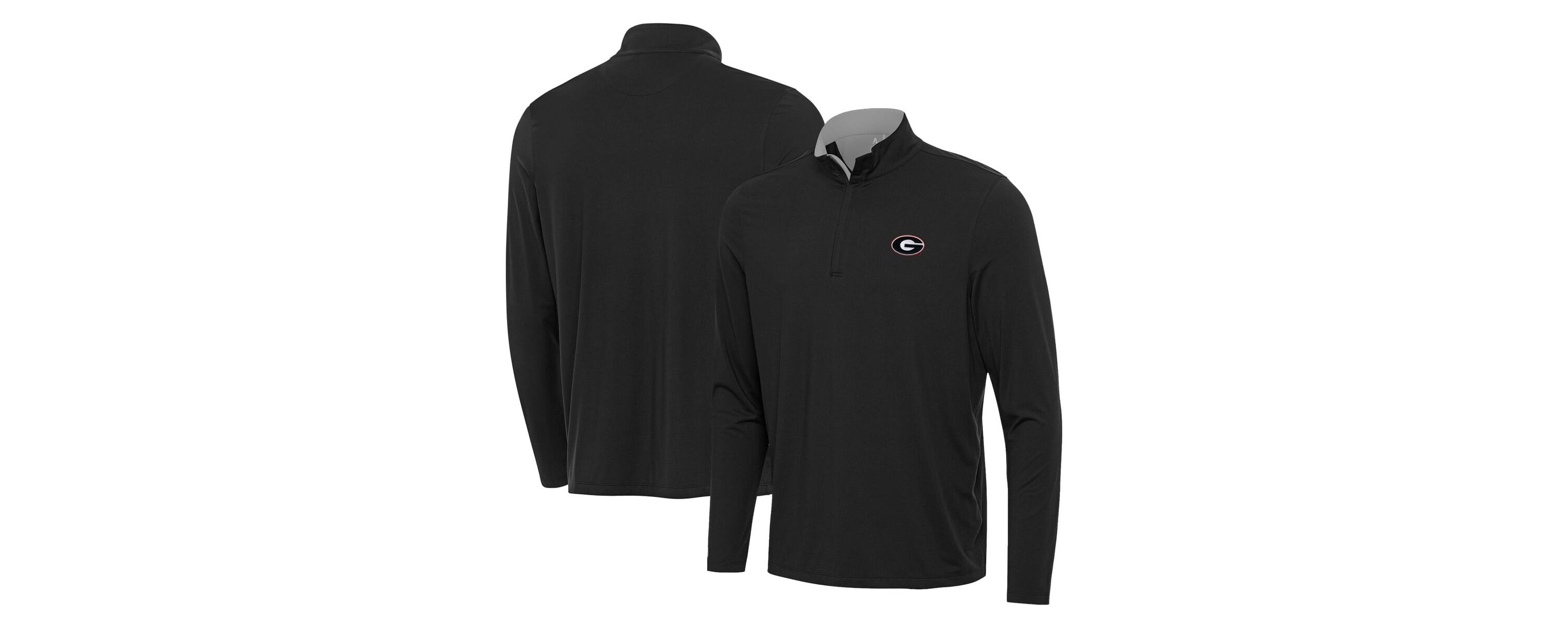 NCAA Georgia Bulldogs Content Quarter-Zip Pullover Top