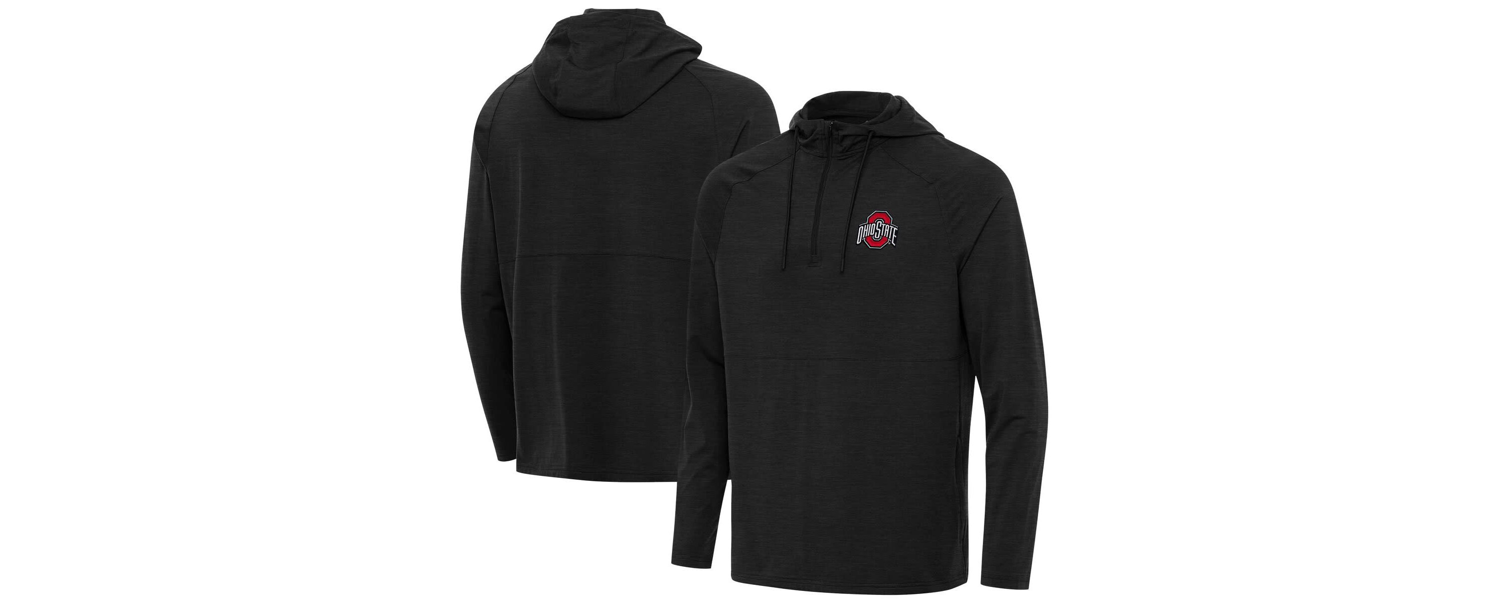 NCAA Ohio State Buckeyes Spikes Quarter-Zip Hoodie
