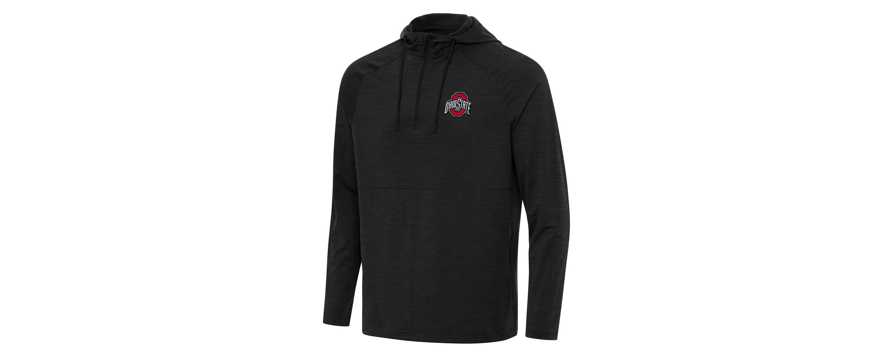 NCAA Ohio State Buckeyes Spikes Quarter-Zip Hoodie