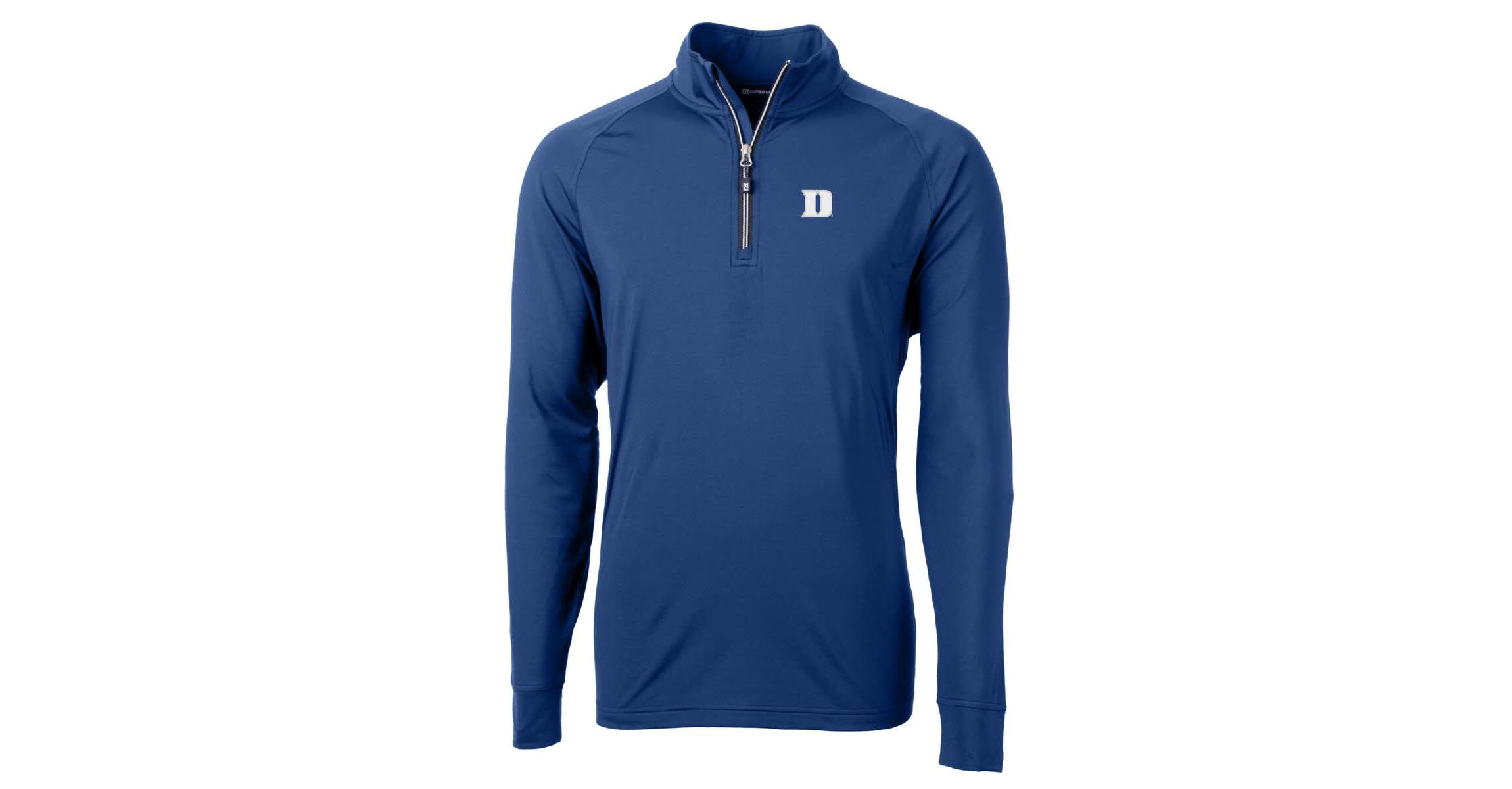 Duke Blue Devils NCAA Duke Devils Adapt Eco Knit Stretch Recycled Raglan DryTec Quarter-Zip Top