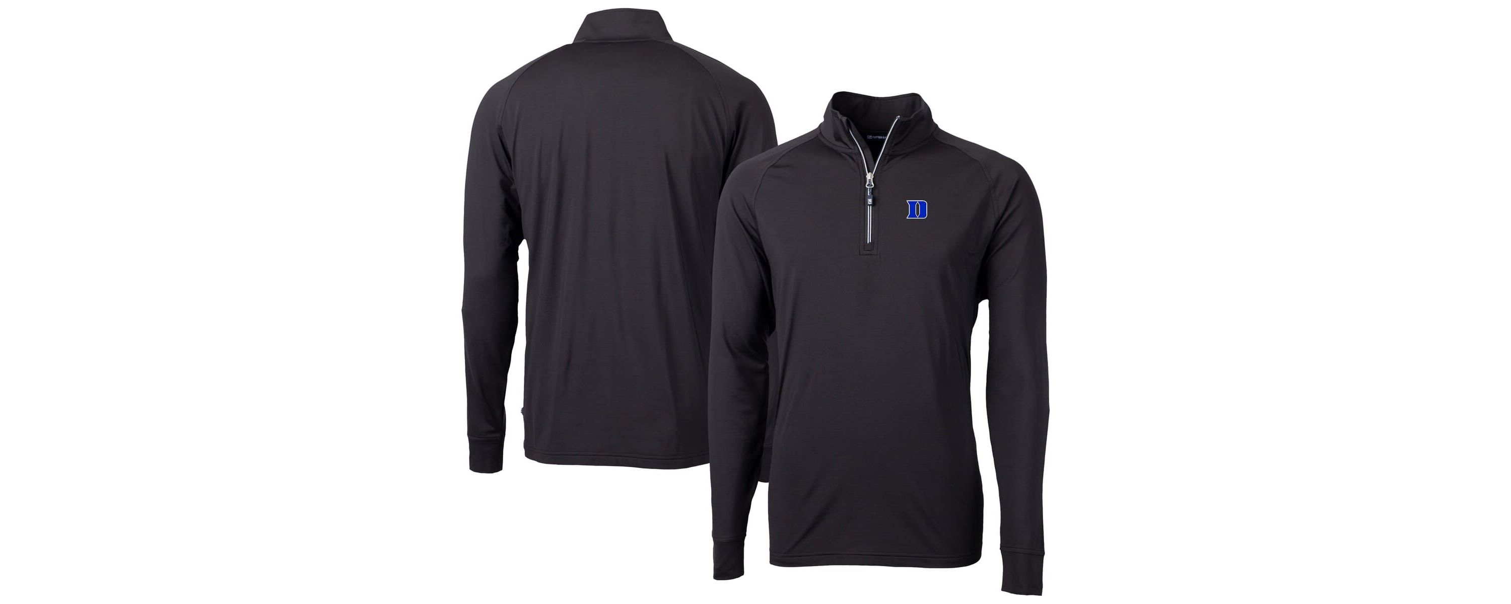 Duke Blue Devils NCAA Duke Devils Adapt Eco Knit Stretch Recycled Raglan DryTec Quarter-Zip Top