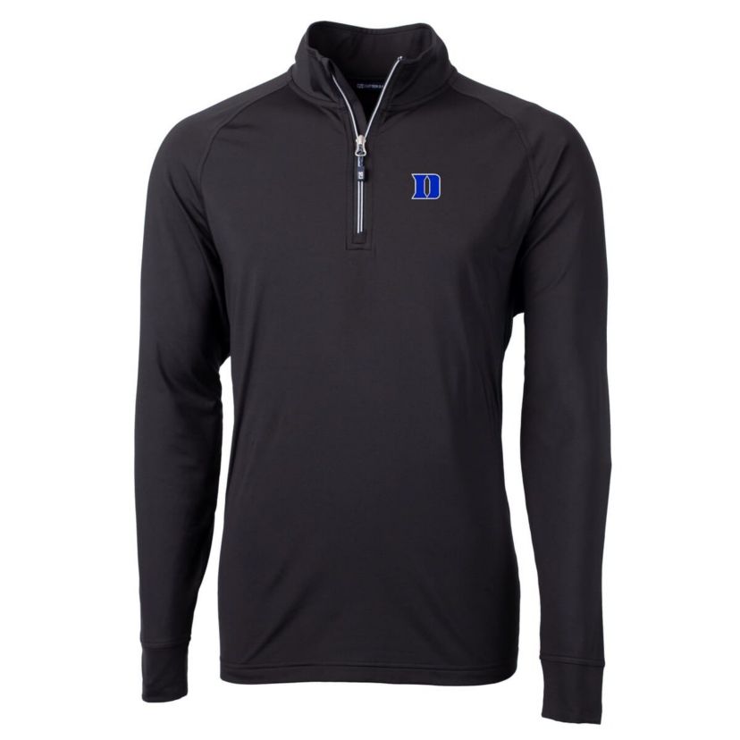 Duke Blue Devils NCAA Duke Devils Adapt Eco Knit Stretch Recycled Raglan DryTec Quarter-Zip Top