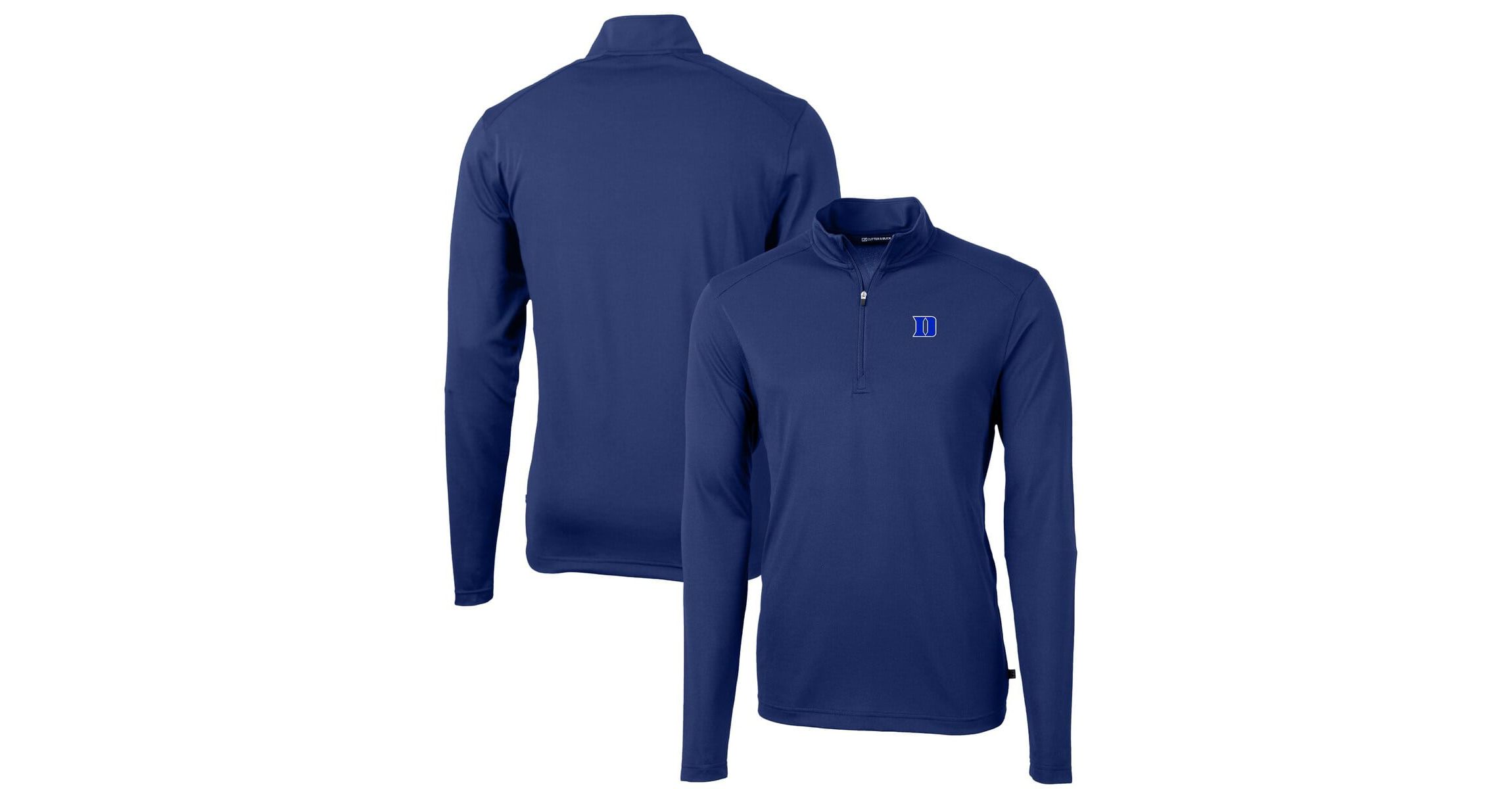 Duke Blue Devils NCAA Duke Devils Virtue Eco Pique Recycled DryTec Quarter-Zip Top