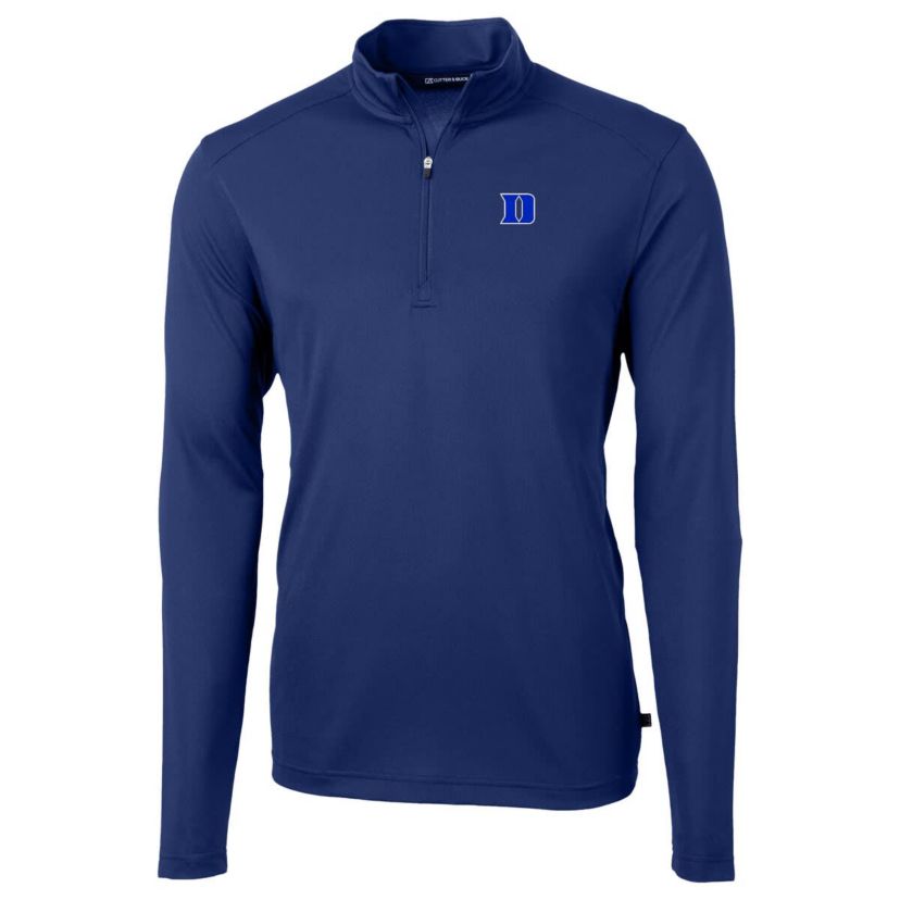 Duke Blue Devils NCAA Duke Devils Virtue Eco Pique Recycled DryTec Quarter-Zip Top