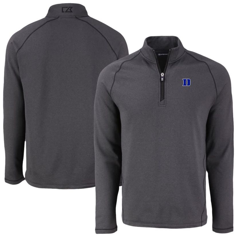 Duke Blue Devils NCAA Duke Devils Peshastin Eco Fleece Recycled Quarter-Zip Top