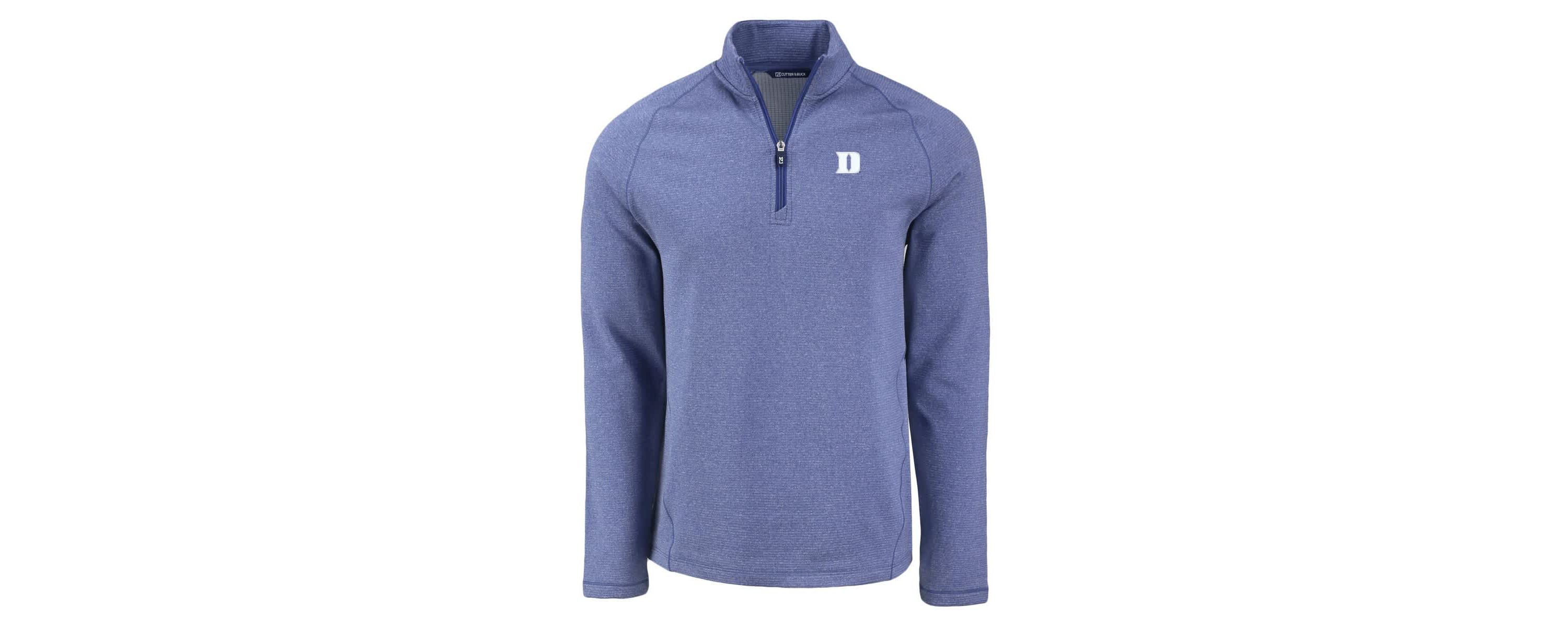 Duke Blue Devils NCAA Duke Devils Peshastin Eco Fleece Recycled Quarter-Zip Top