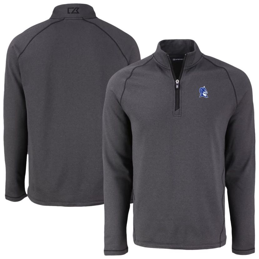 Duke Blue Devils NCAA Duke Devils Peshastin Eco Fleece Recycled Quarter-Zip Top