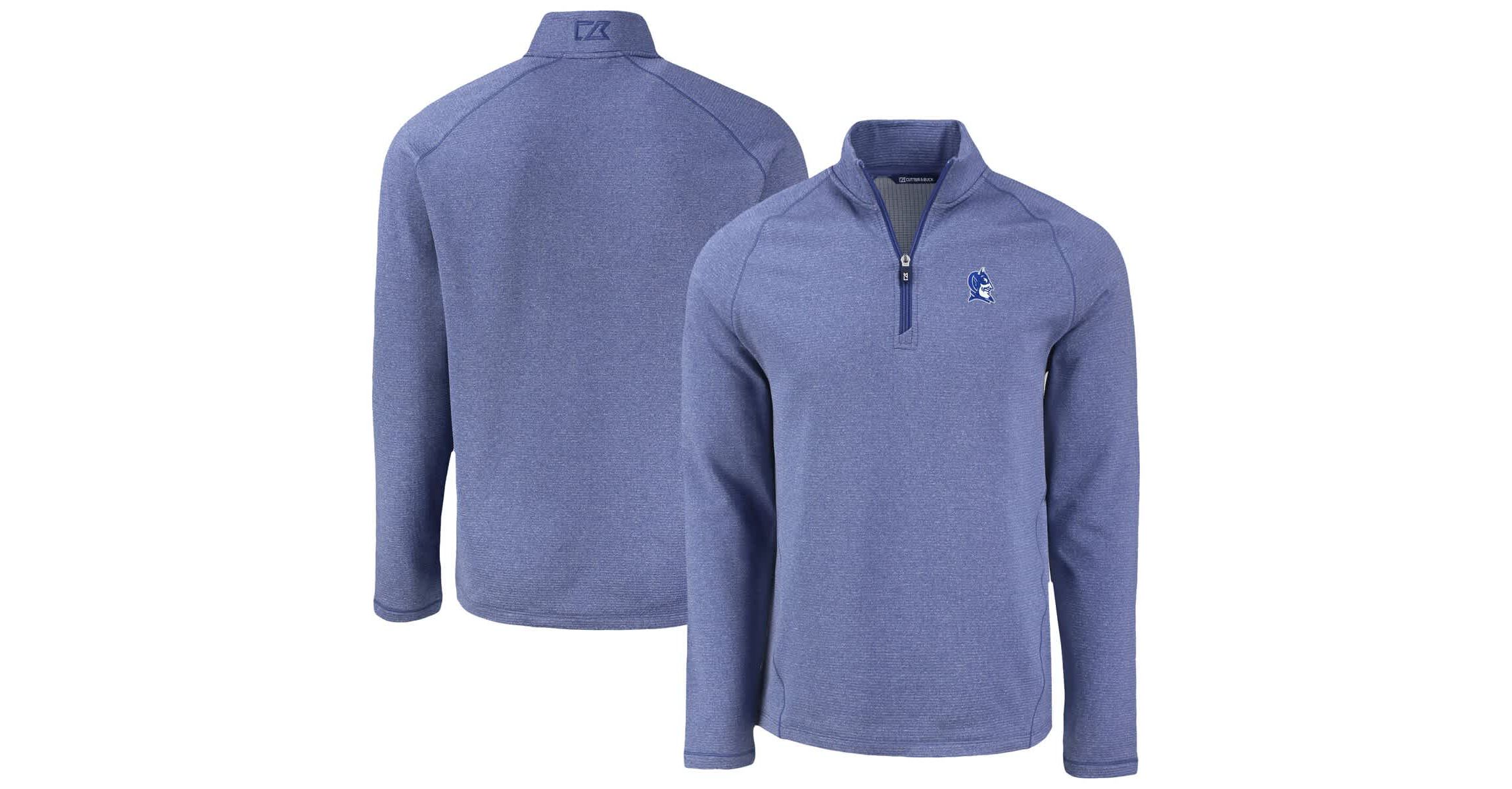 Duke Blue Devils NCAA Duke Devils Peshastin Eco Fleece Recycled Quarter-Zip Top