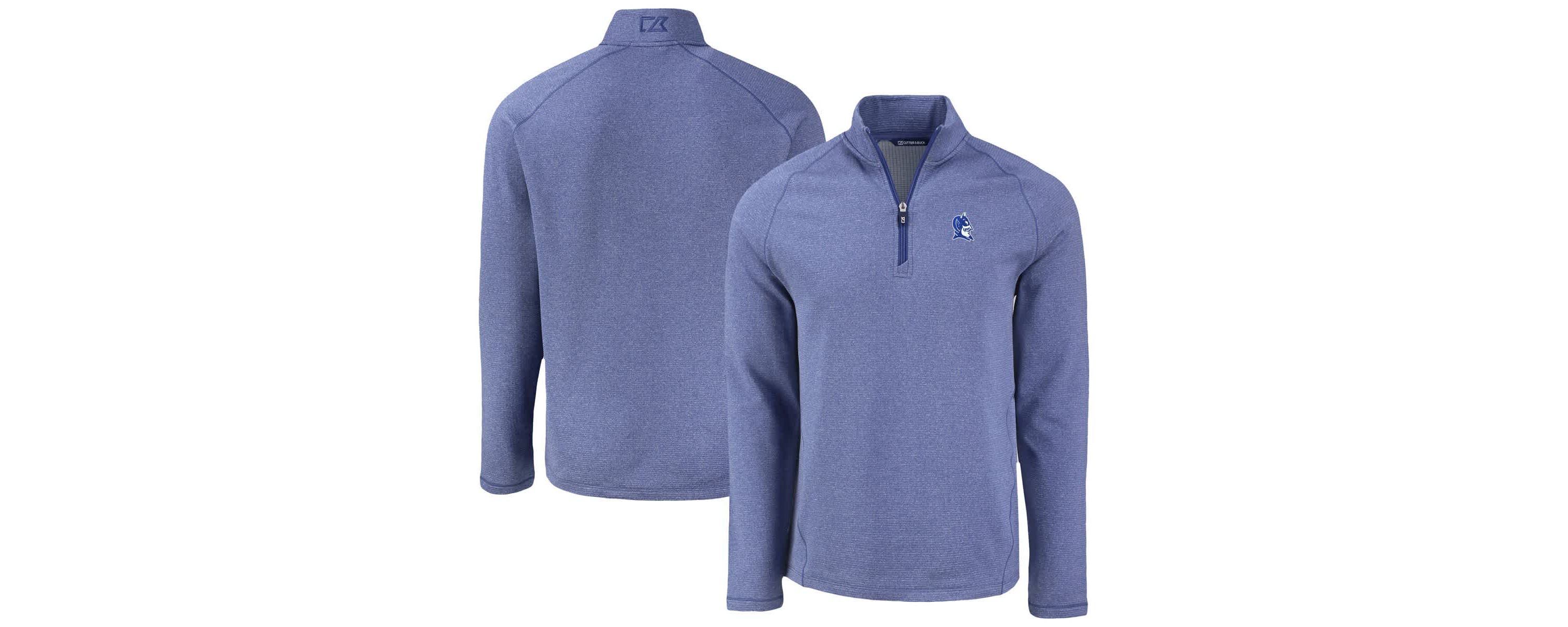 Duke Blue Devils NCAA Duke Devils Peshastin Eco Fleece Recycled Quarter-Zip Top