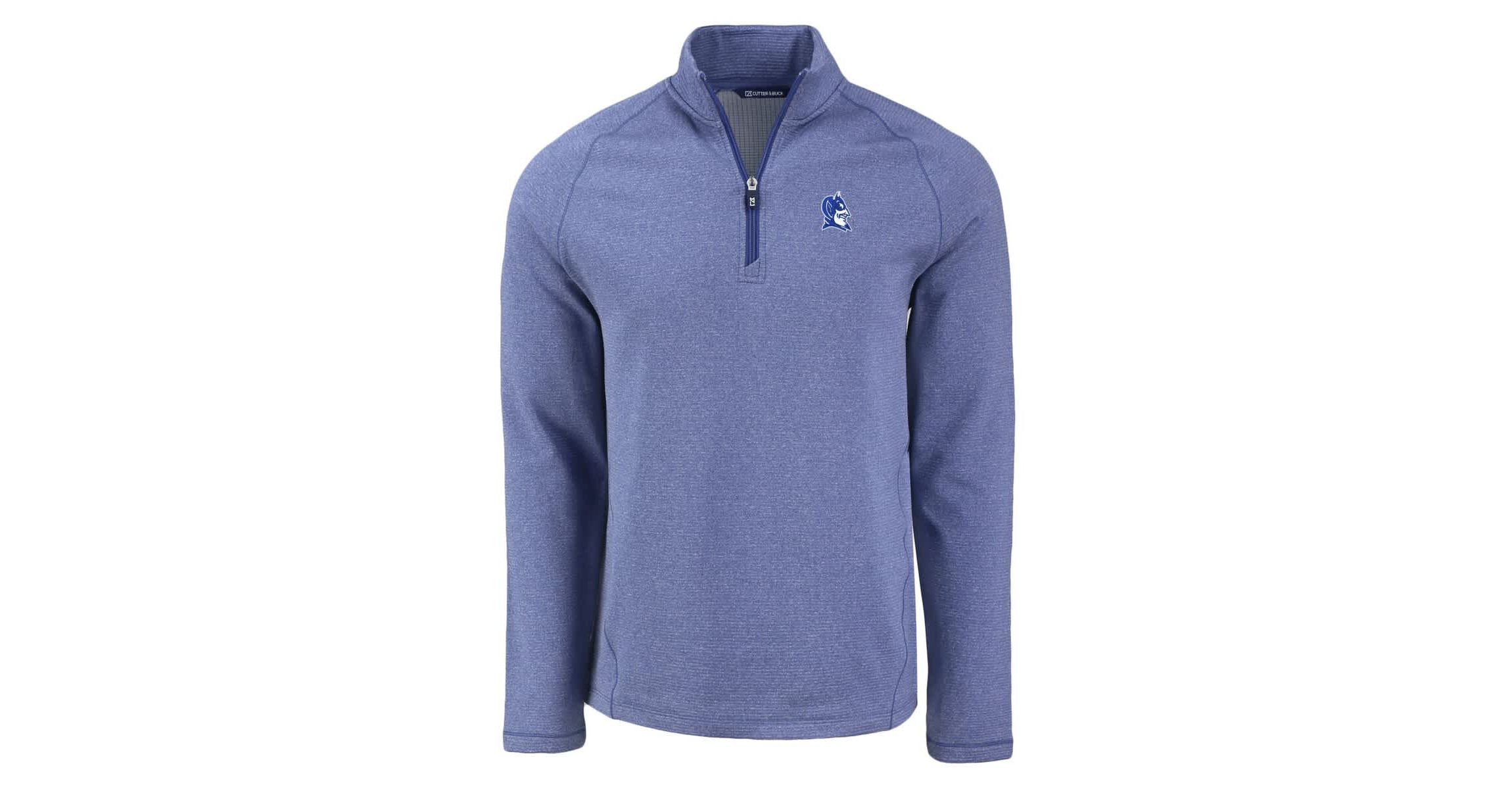 Duke Blue Devils NCAA Duke Devils Peshastin Eco Fleece Recycled Quarter-Zip Top