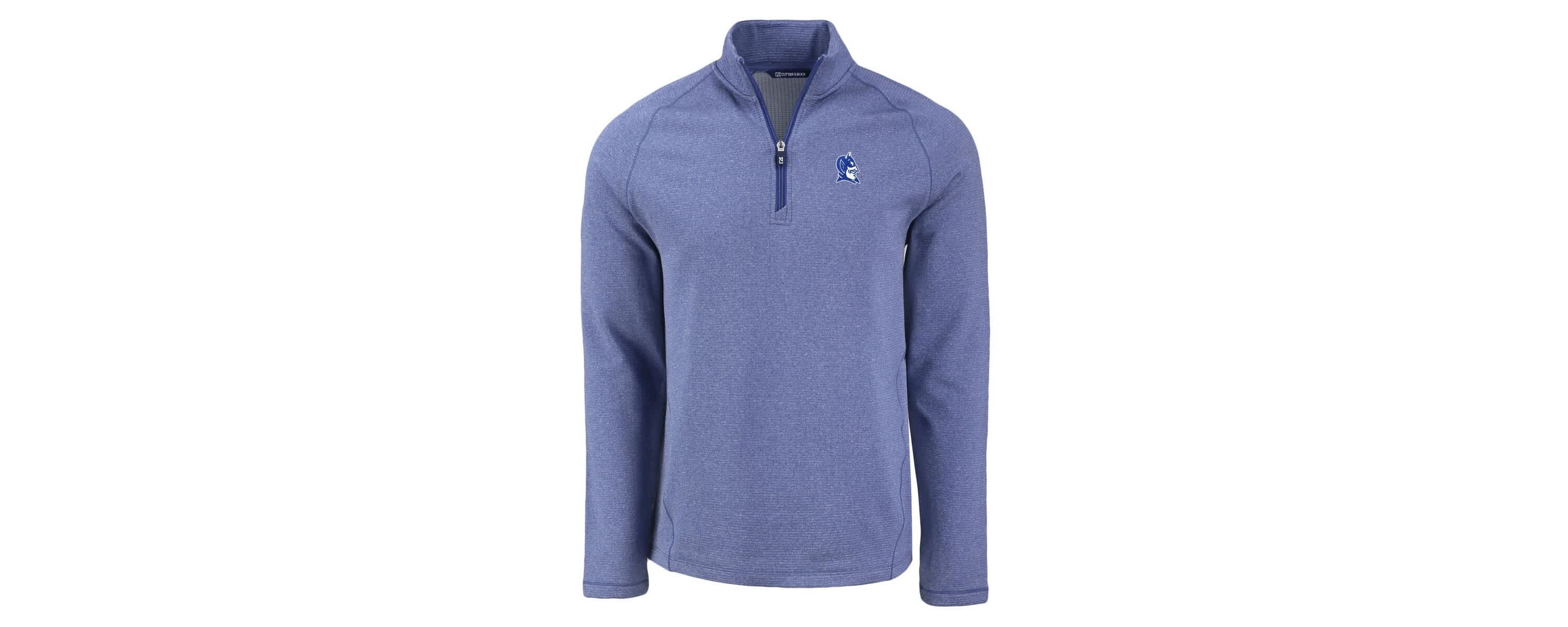 Duke Blue Devils NCAA Duke Devils Peshastin Eco Fleece Recycled Quarter-Zip Top