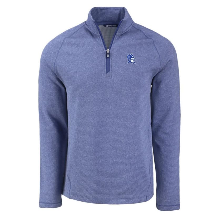 Duke Blue Devils NCAA Duke Devils Peshastin Eco Fleece Recycled Quarter-Zip Top