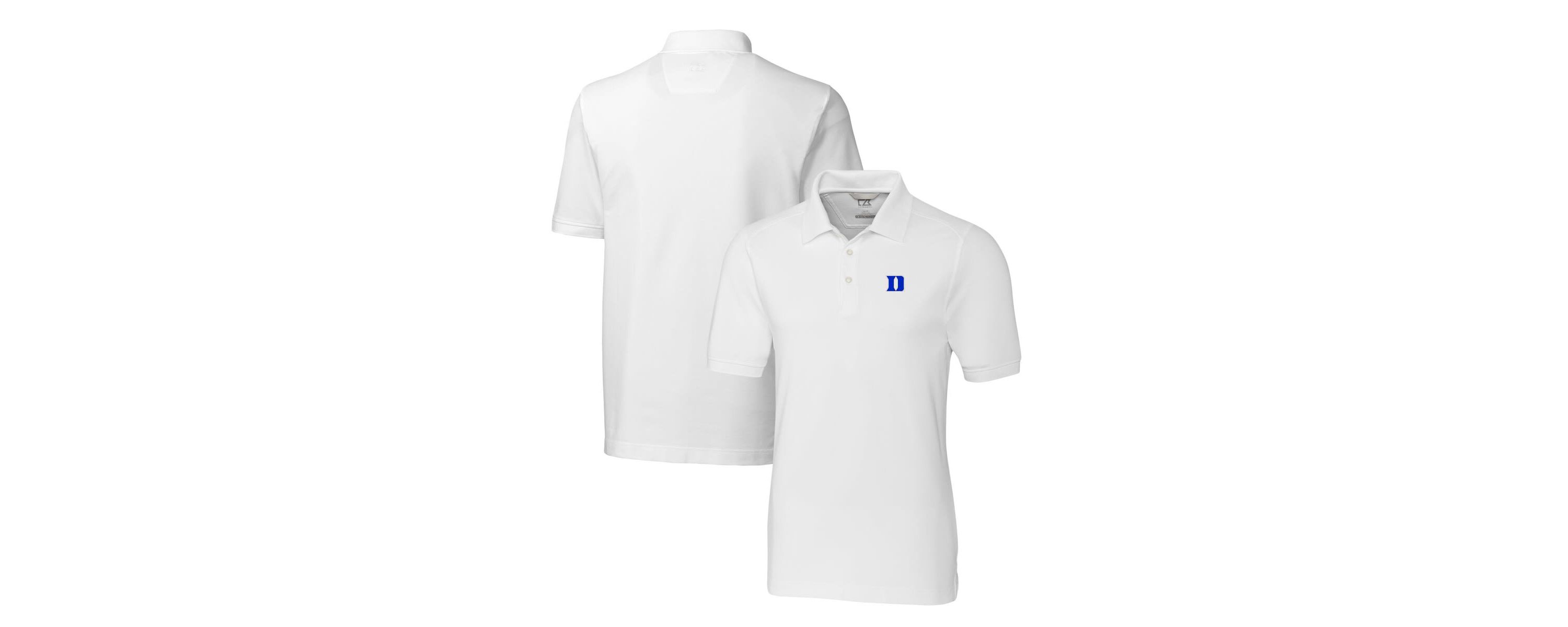 Duke Blue Devils NCAA Duke Devils Advantage Eco Pique Tri-Blend Polo
