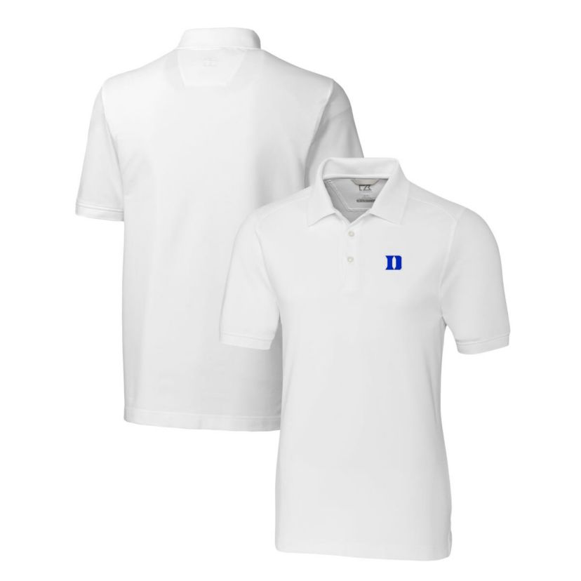 Duke Blue Devils NCAA Duke Devils Advantage Eco Pique Tri-Blend Polo