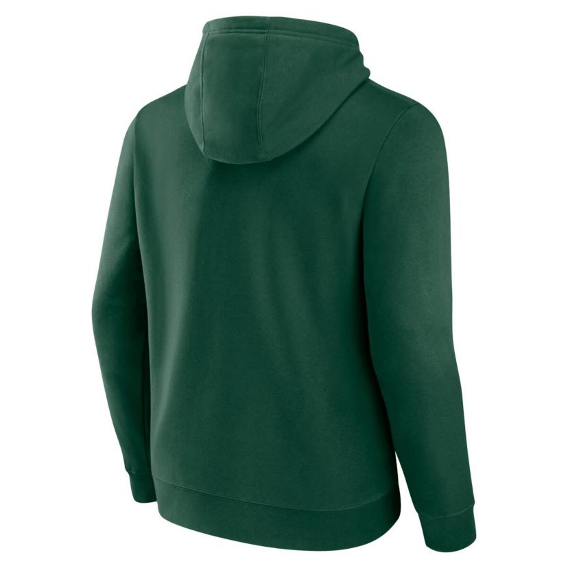 Miami (FL) Hurricanes NCAA Fanatics Miami Hurricanes Classic Arched Applique Fleece Pullover Hoodie