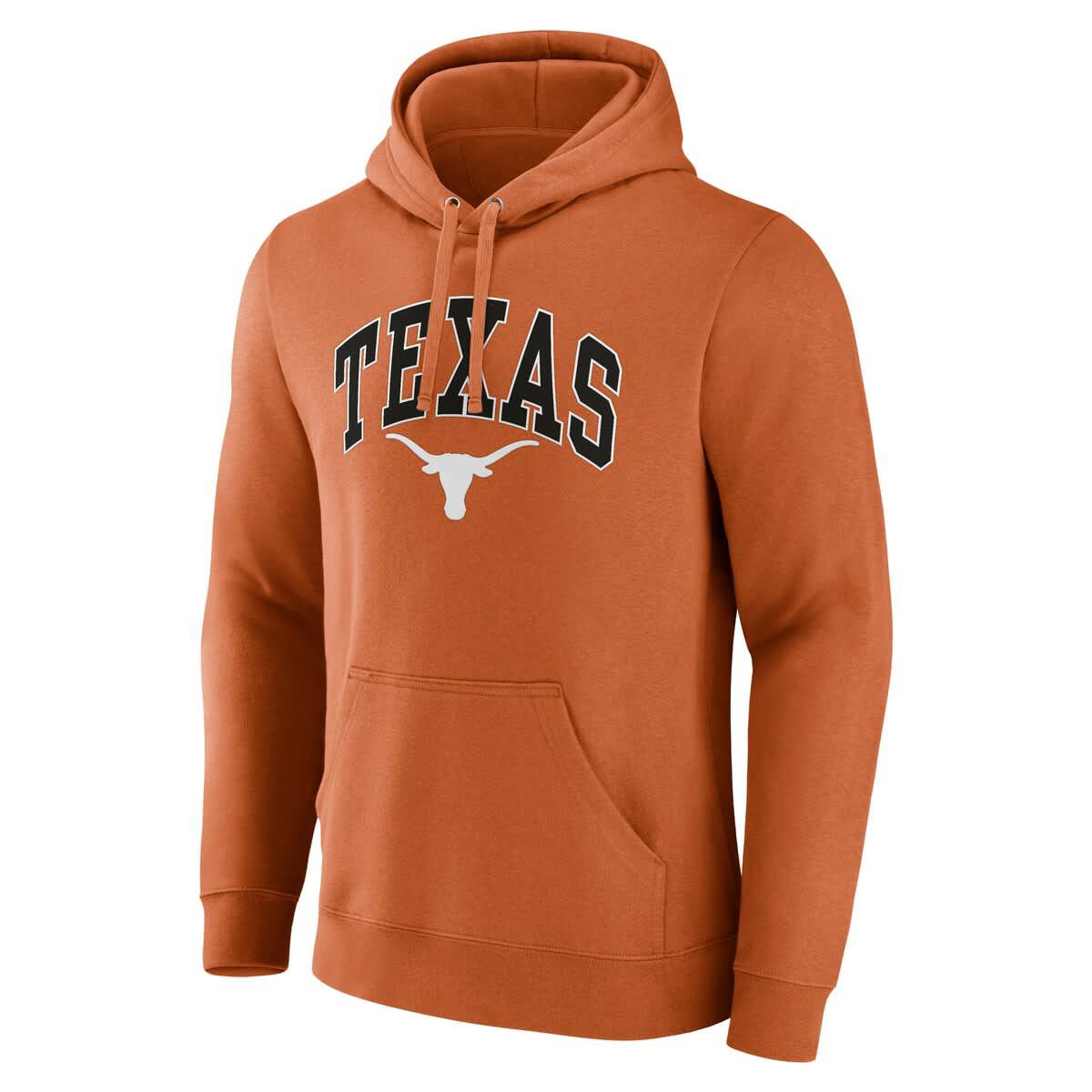 Fanatics Texas Longhorns NCAA Sleeve Patches Hoody, Brown