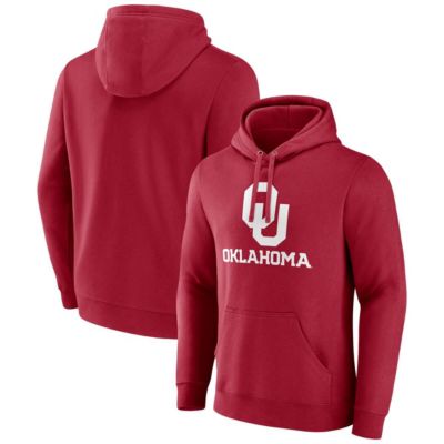 Men's NCAA Fanatics Oklahoma Sooners Team Lockup Pullover Hoodie